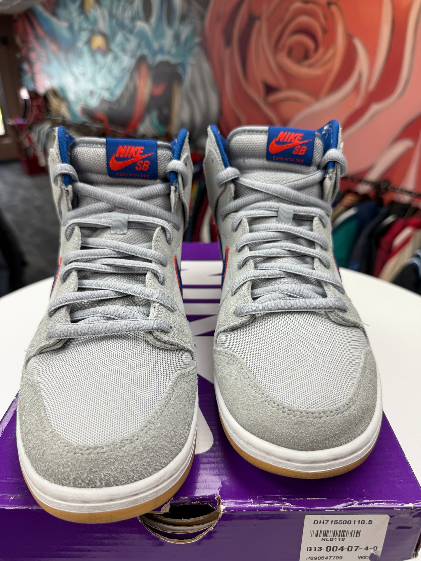 Preowned NY Mets SB Dunk High