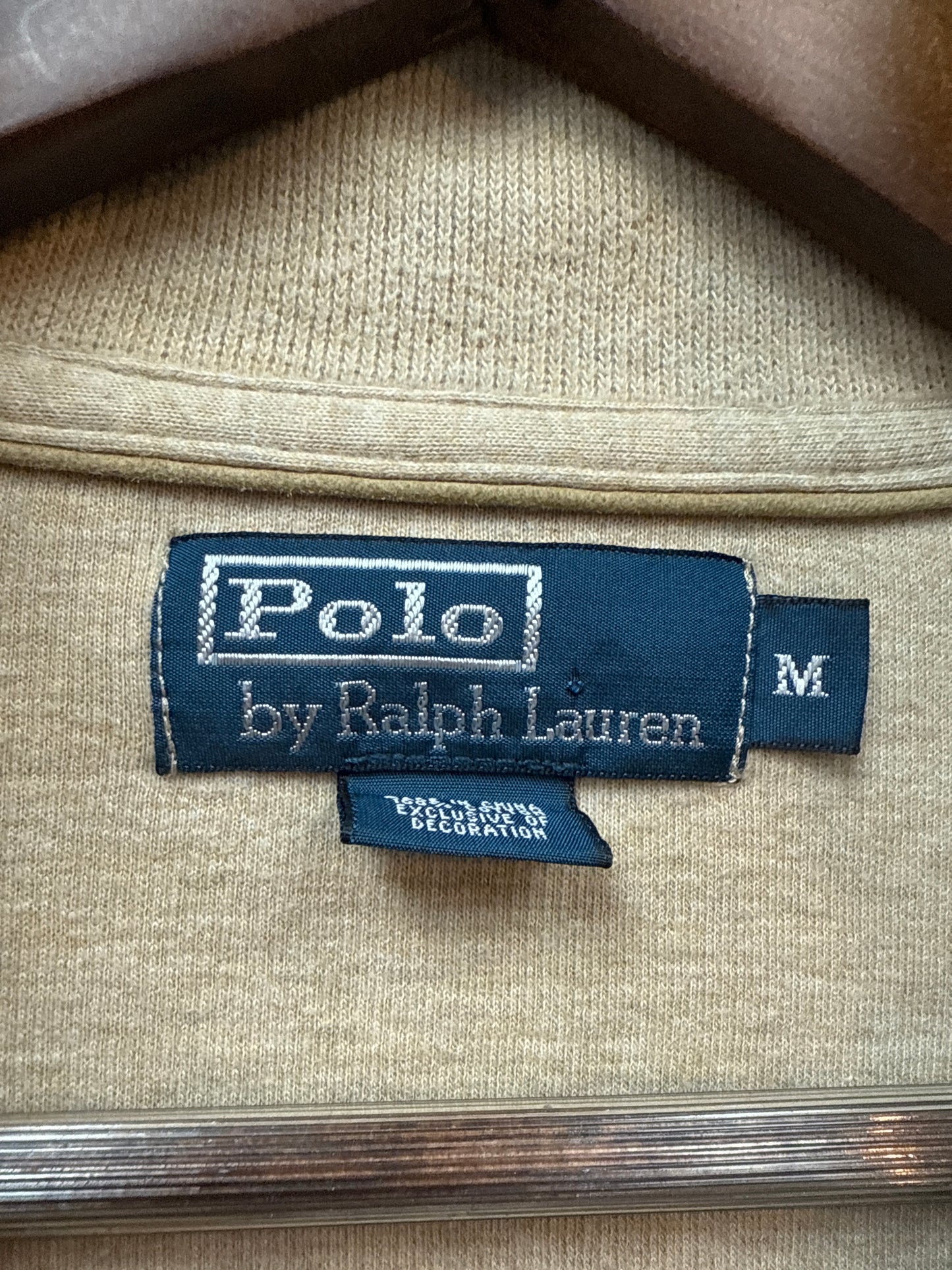 Polo Ralph Lauren Tan Quarter Zip