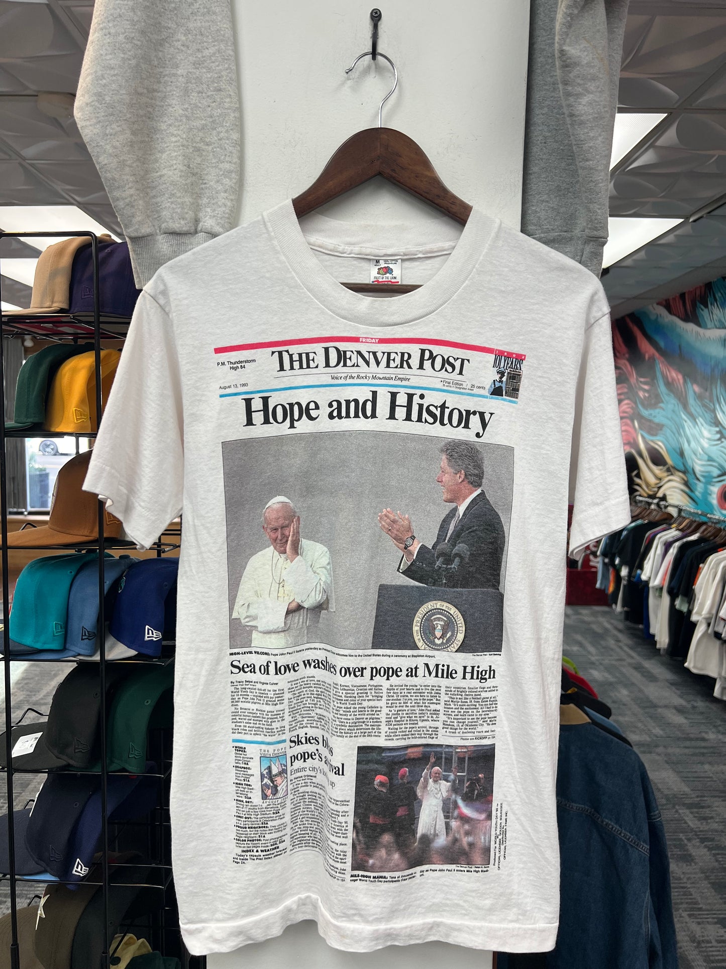 Vintage Hope and History Tee