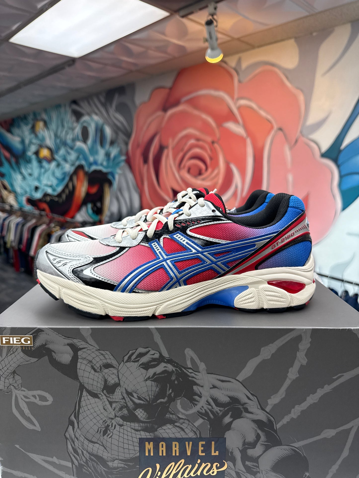New Kith Asics Marvel Spider-Man/Venom Battle Spectra Pack