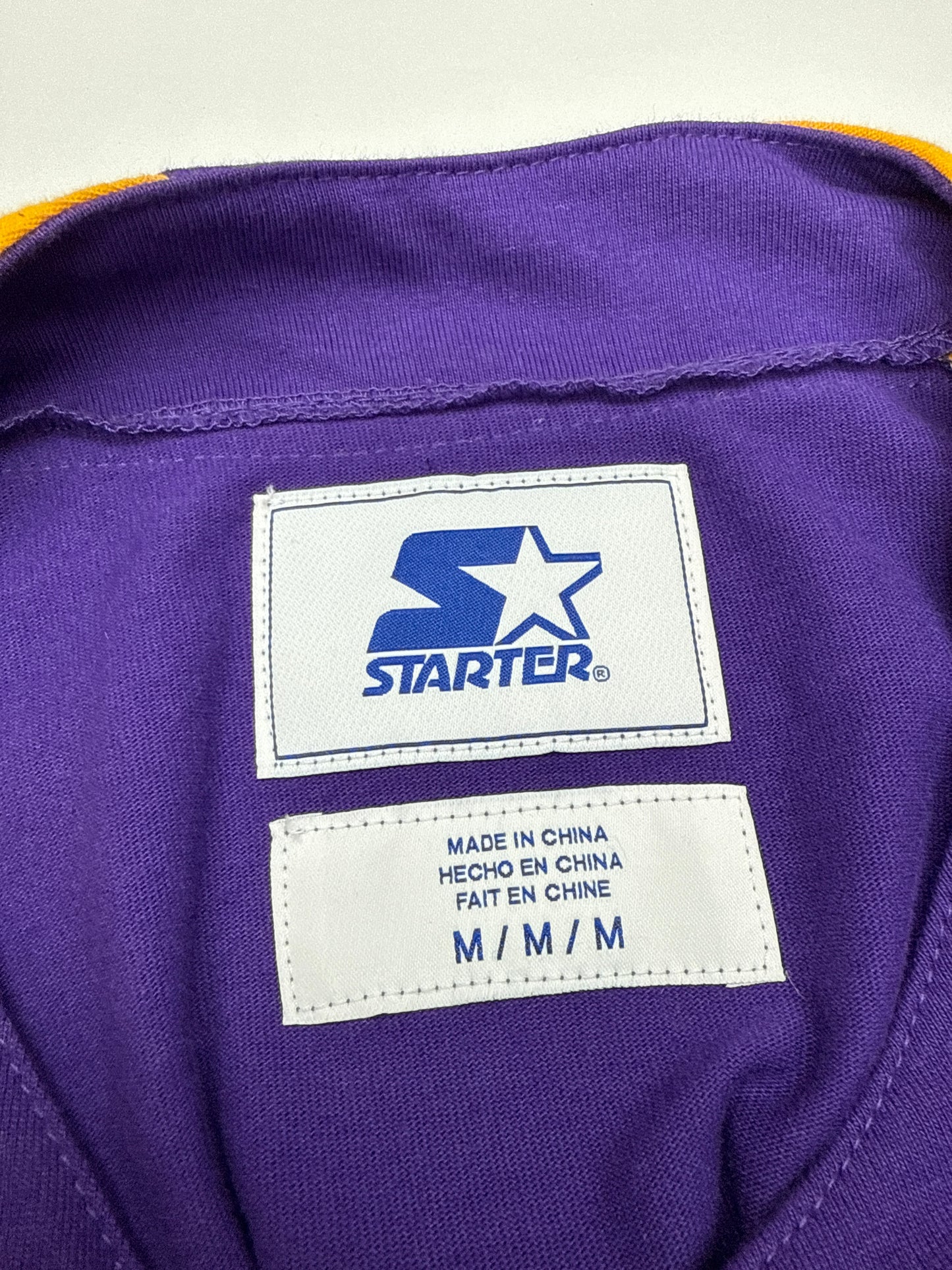 Starter Lakers Baseball Jersey