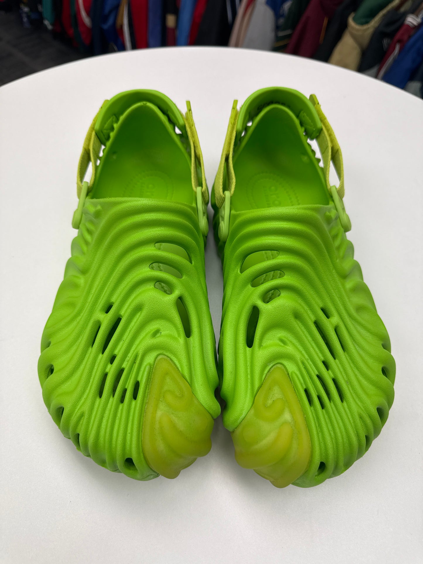 Preowned Salehe Bembury Crocs Crocodile