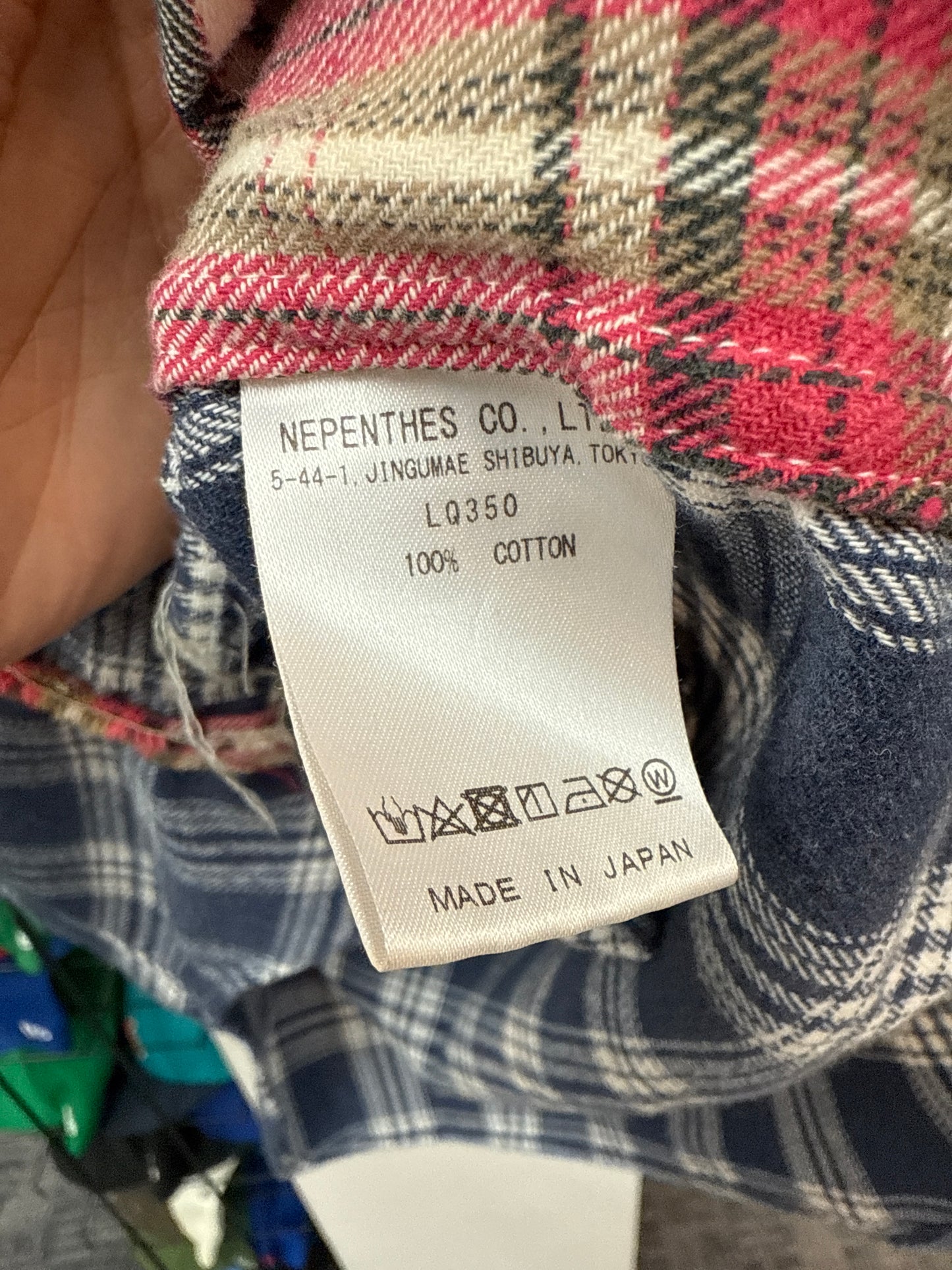 Needles x Kith Rebuild Flannel