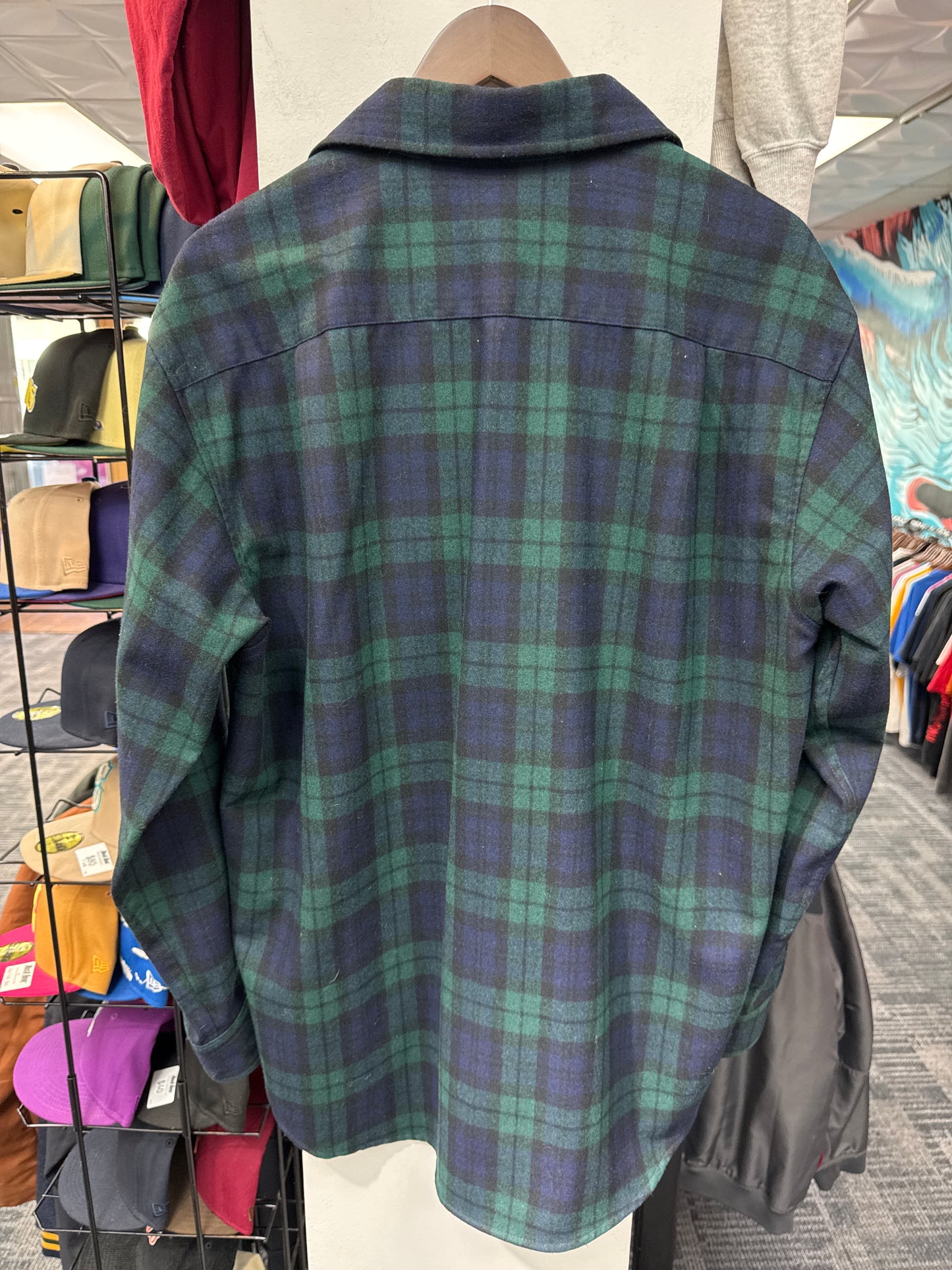 Pendleton Lodge Flannel Green/Navy