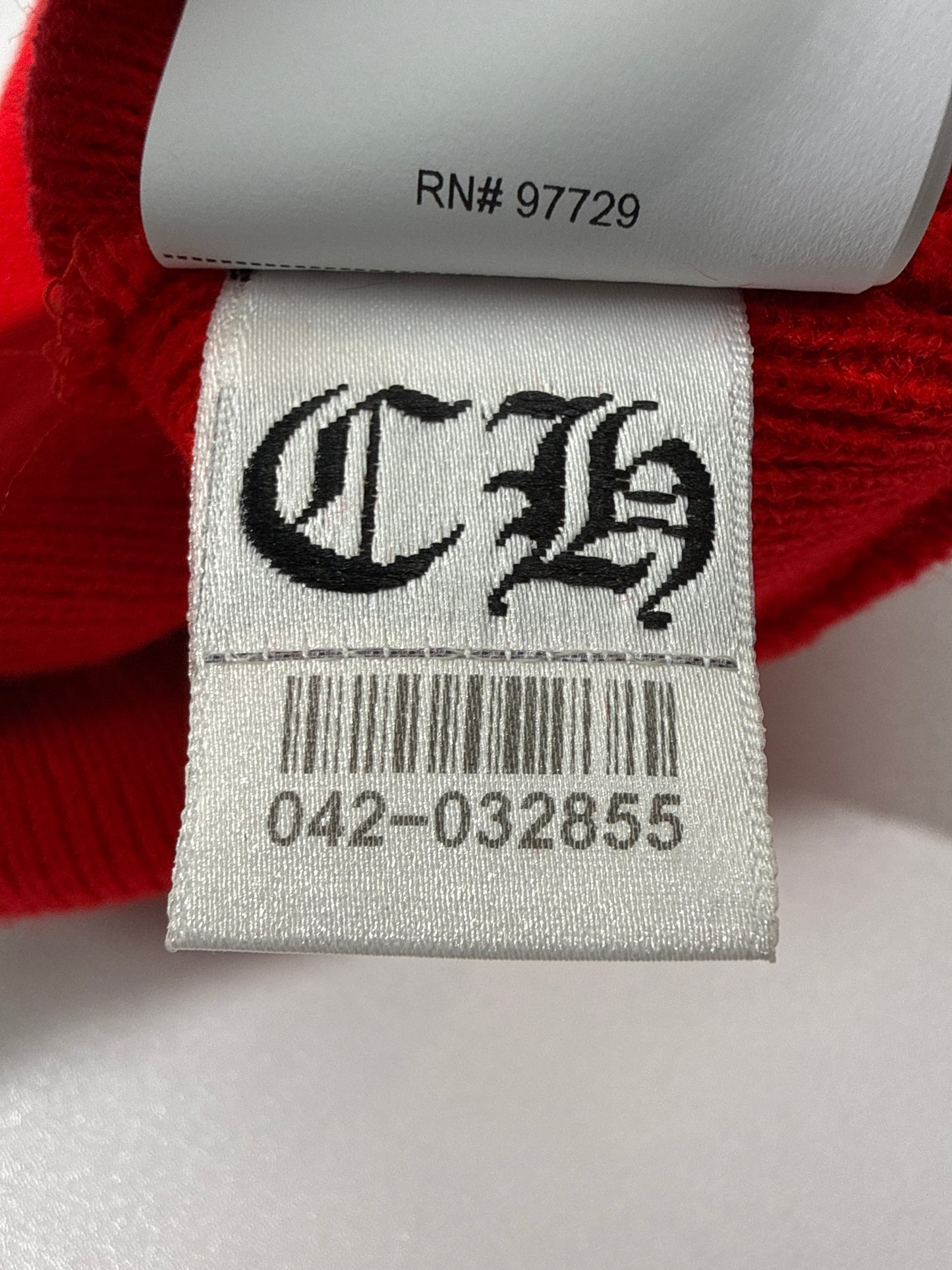 Chrome Hearts Red Watch Cap