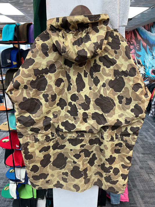 Columbia 80s Duck Camo Full Zip Hunting Jacket