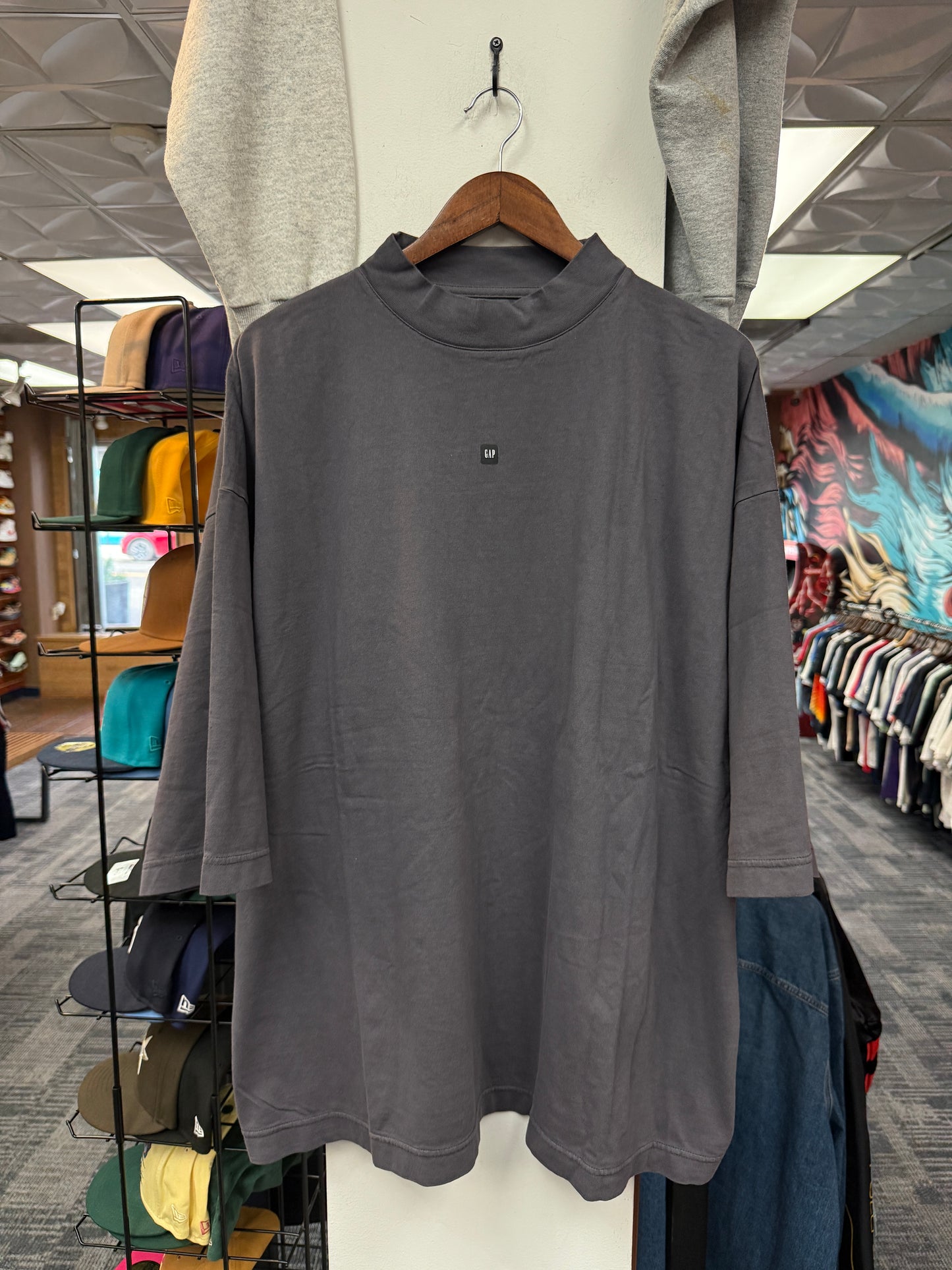 Yeezy Gap Balenciaga Grey Tee