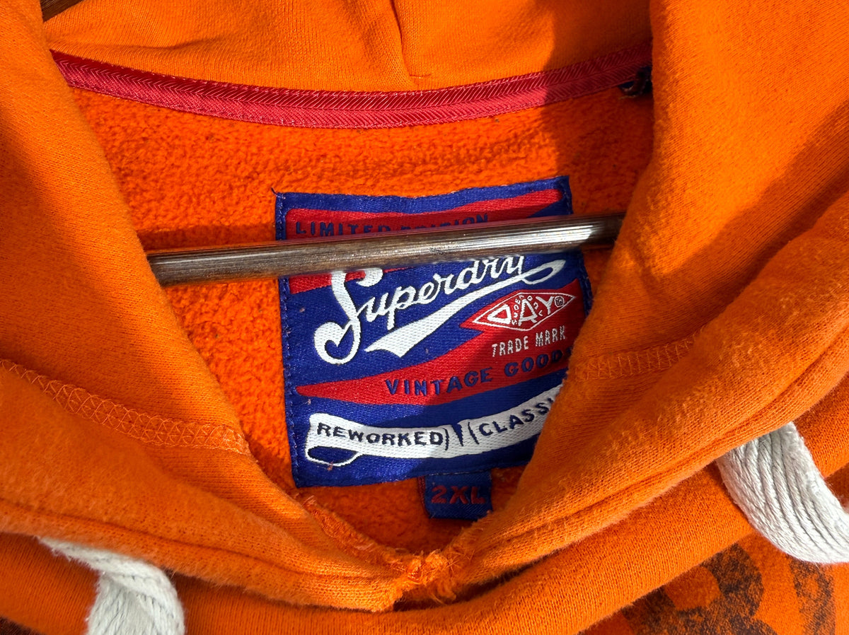 Superdry Orange Hoodie