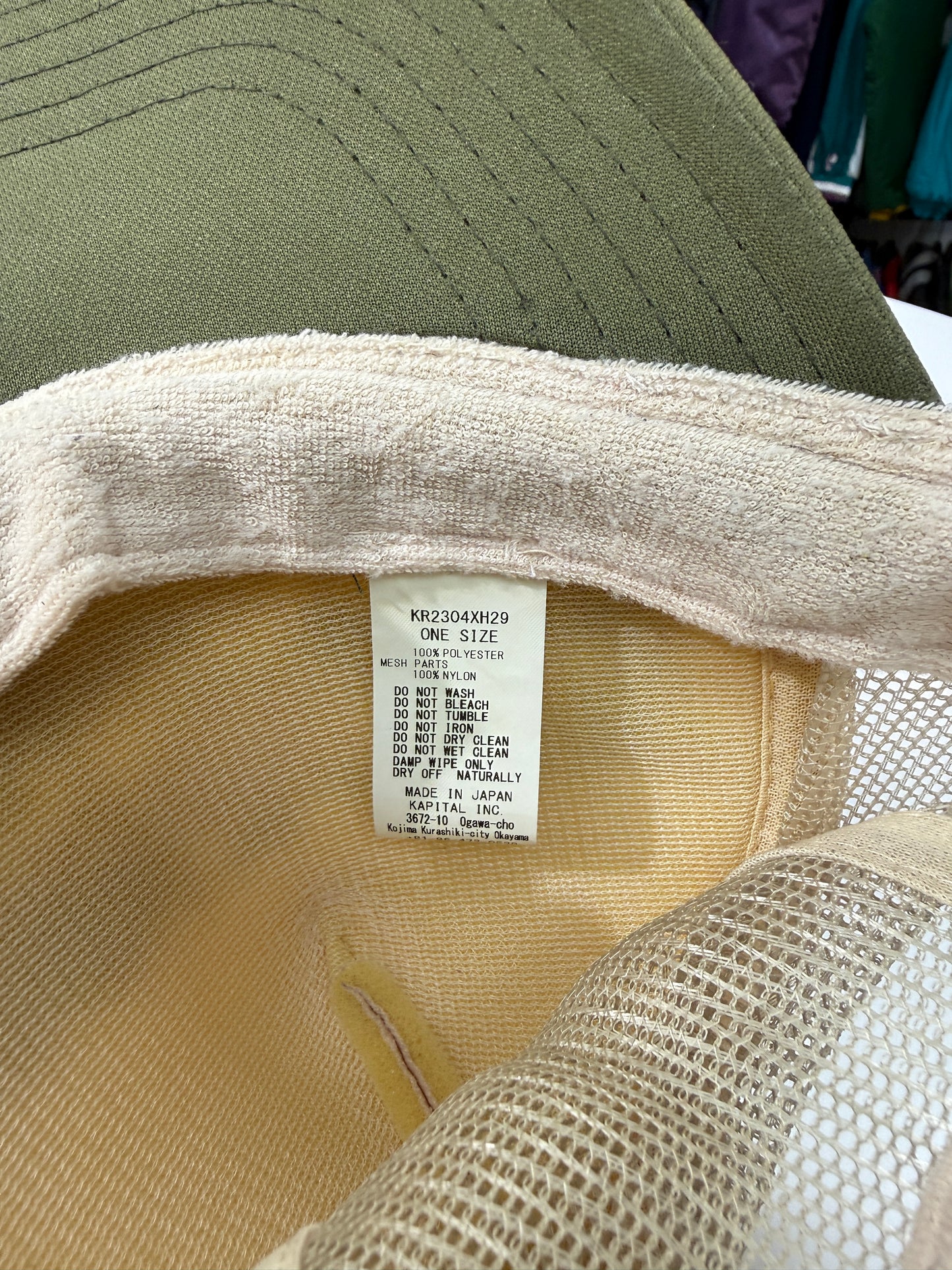 Kapital Coneycowbowy Trucker Hat