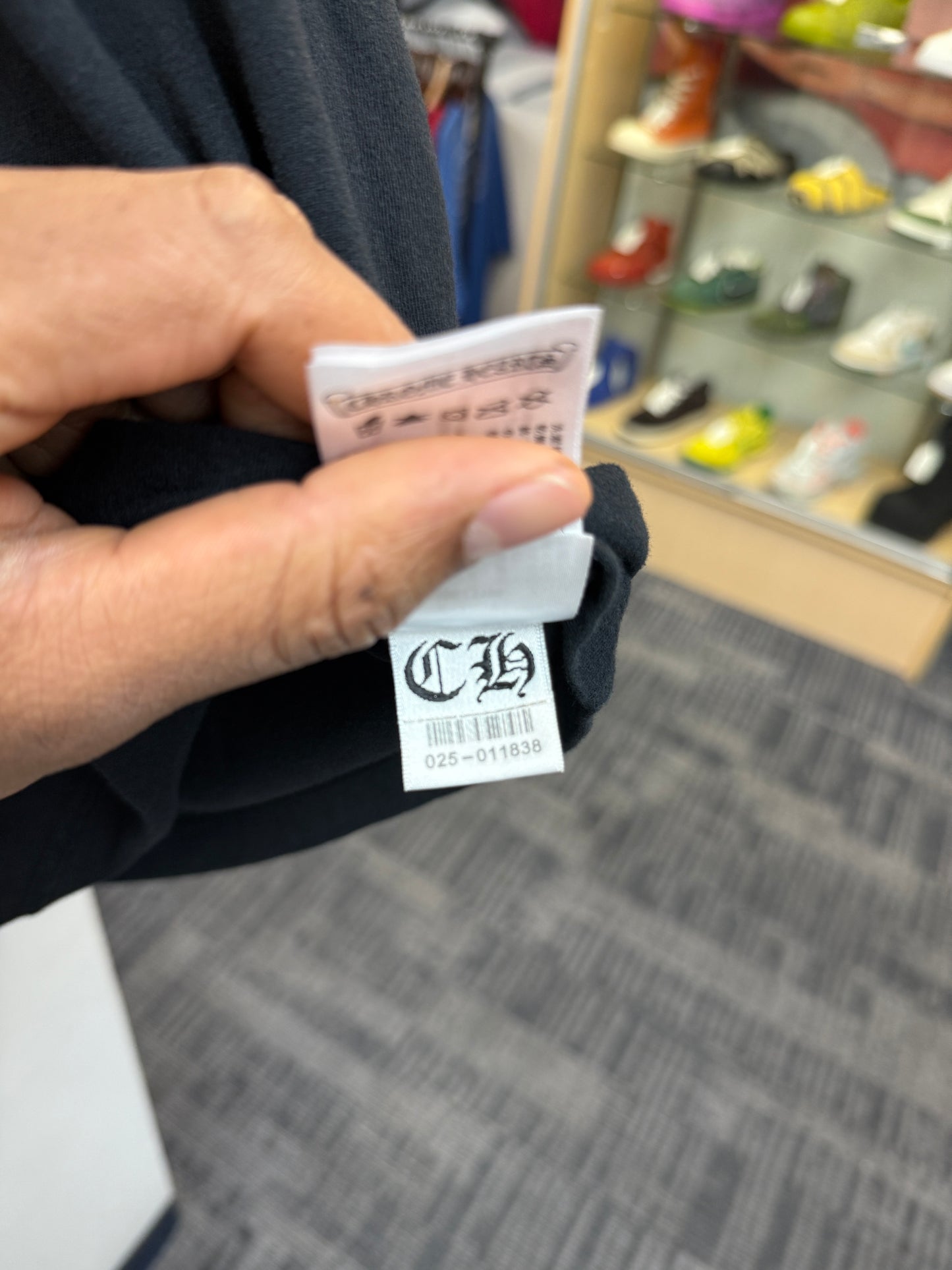 Chrome Hearts Neck Logo Pocket L/S