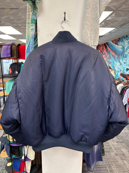 GV Raspberry Hills Navy Bomber Jacket