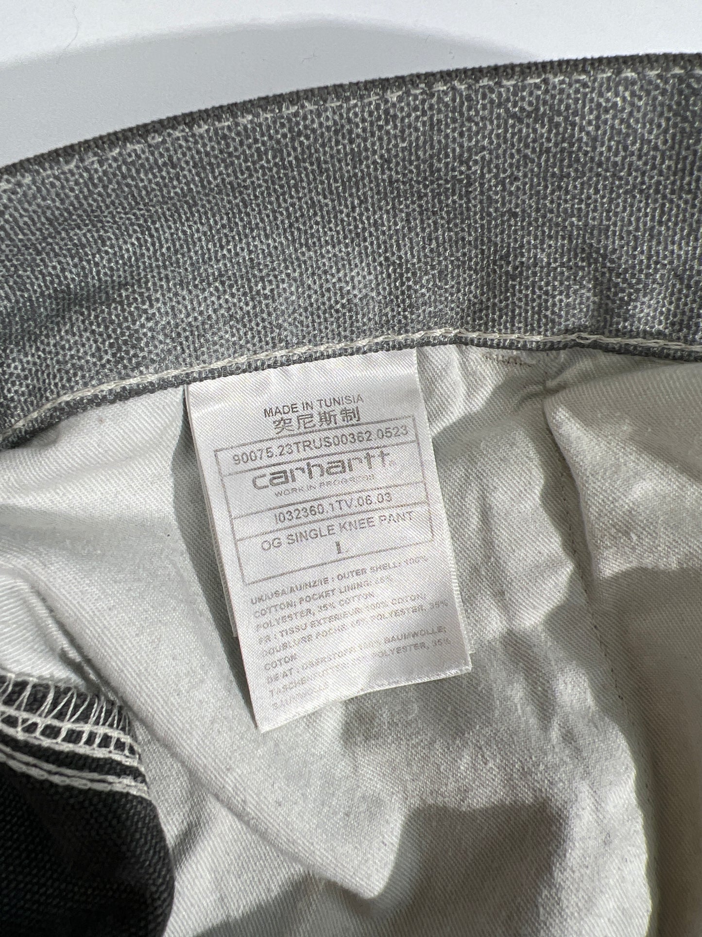 Carhartt WIP OG Carpenter Single Knee Pants Grey