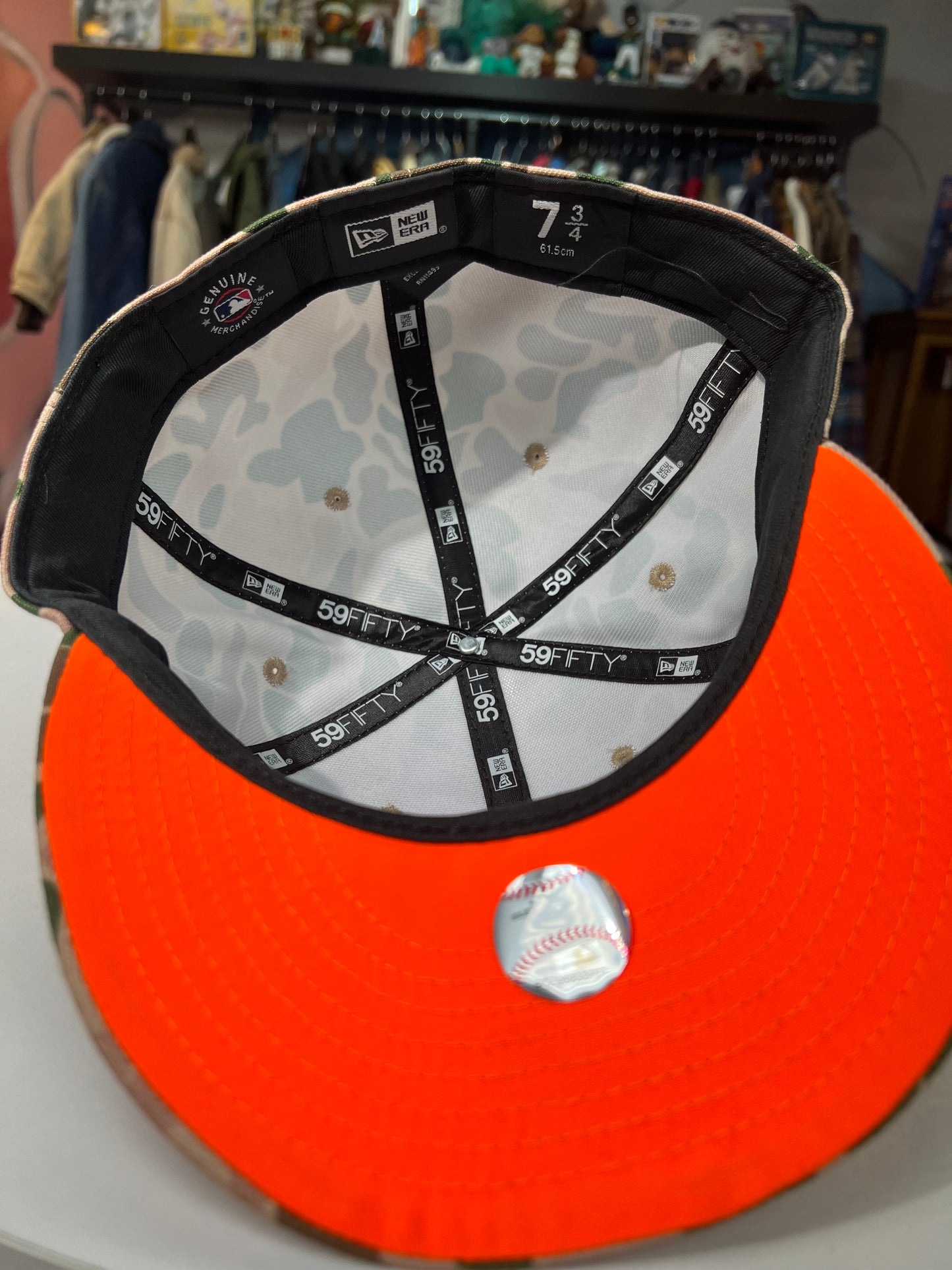 Louisville Cardinal Duck Camo Fitted Cap