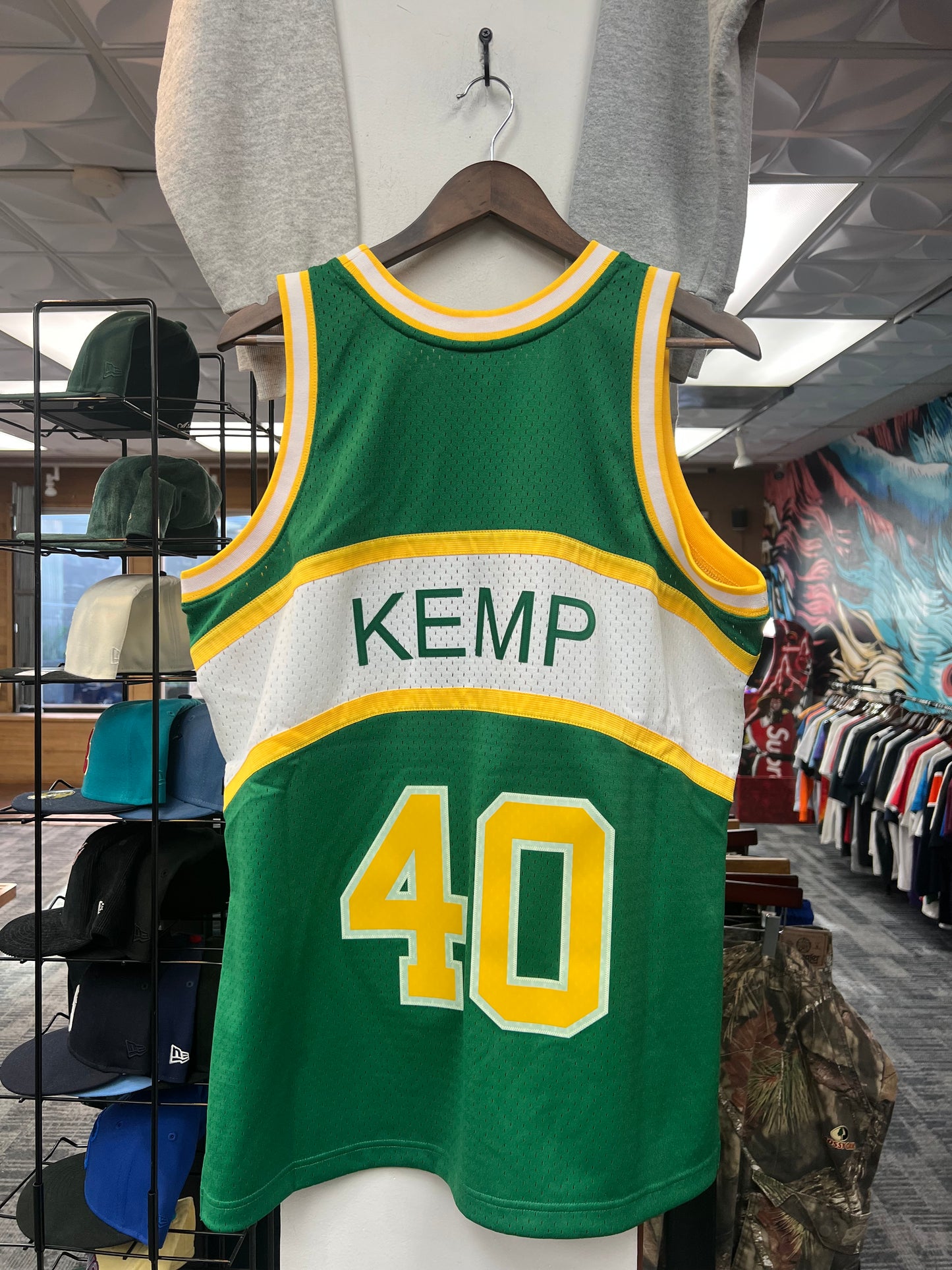 Sean Kemp Sonics Jersey