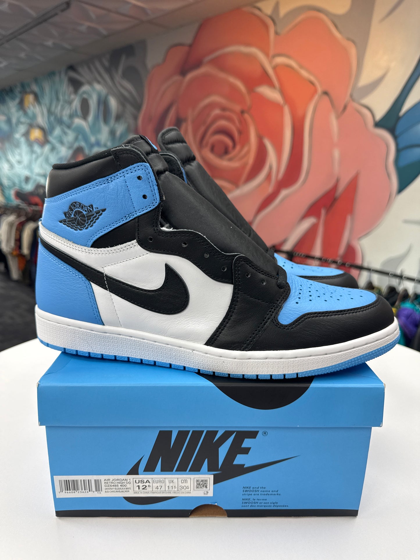 New Jordan 1 UNC Toe