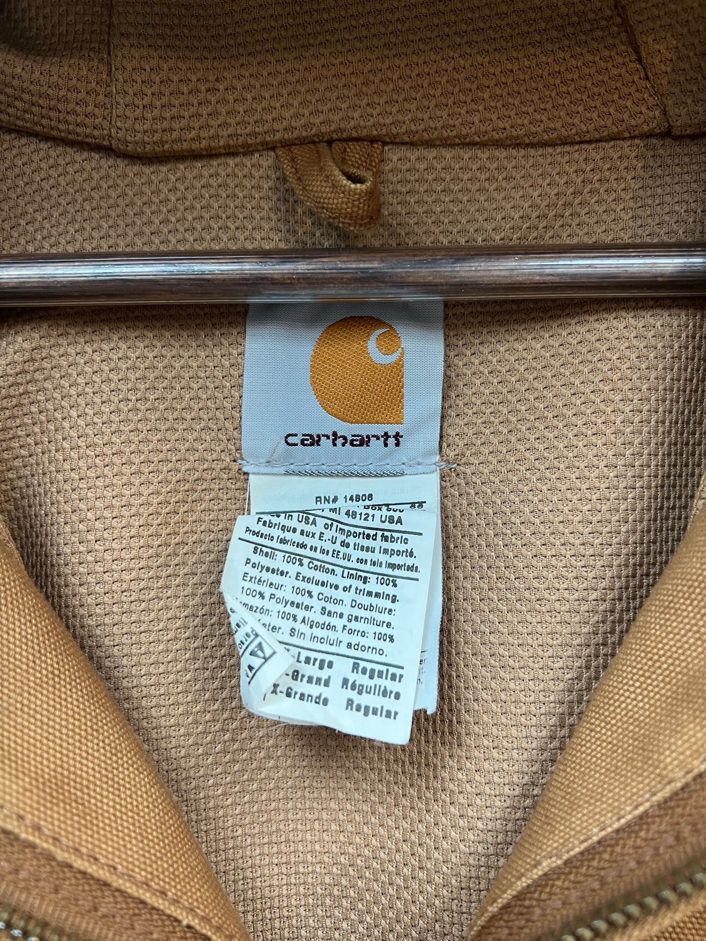 Carhartt Brown Work Jacket