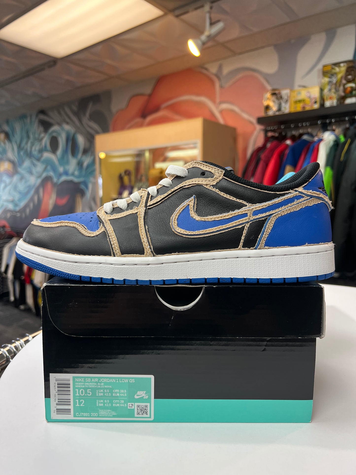 Preowned Lance Mountain Jordan 1 Low SB QS Desert Ore