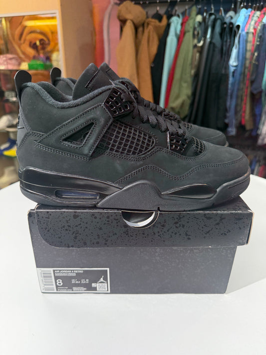 New Black Cat Jordan 4 (2025)