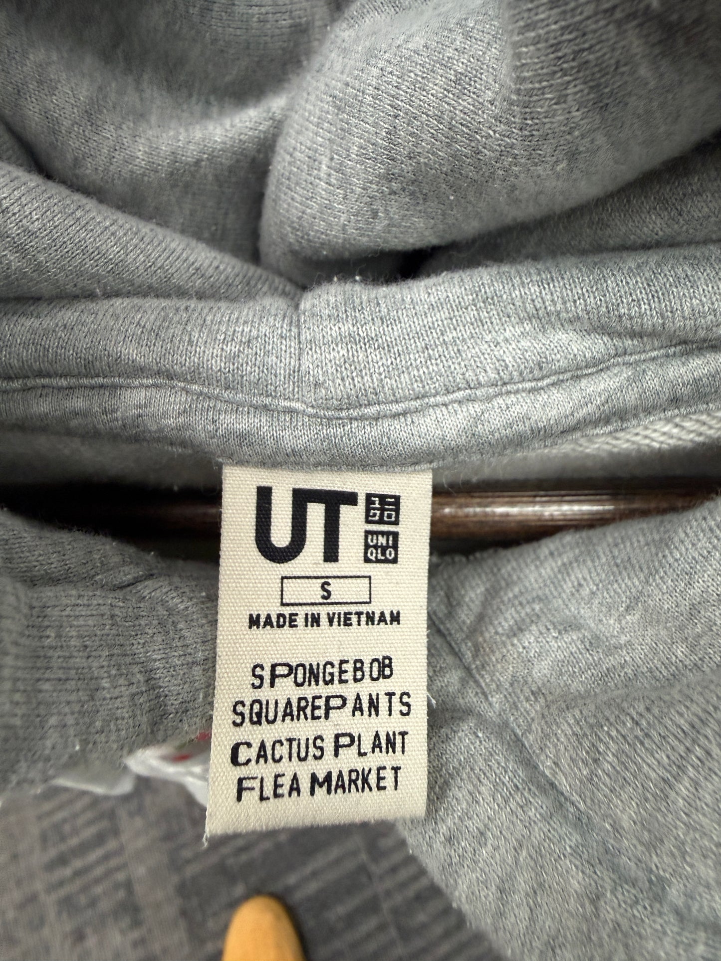 CPFM X SpongeBob Uniqlo Grey Hoodie
