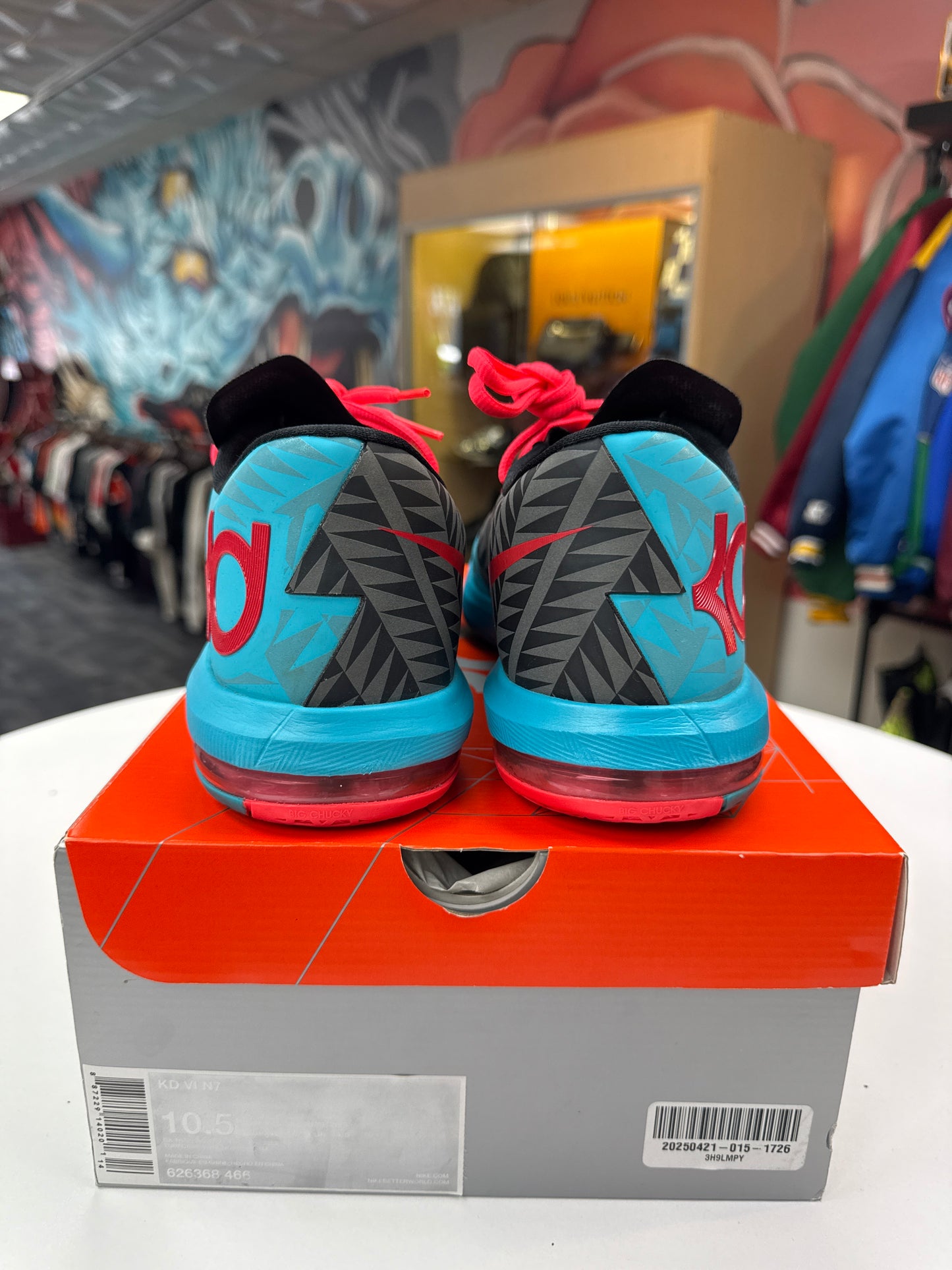 Preowned Nike KD 6 N7