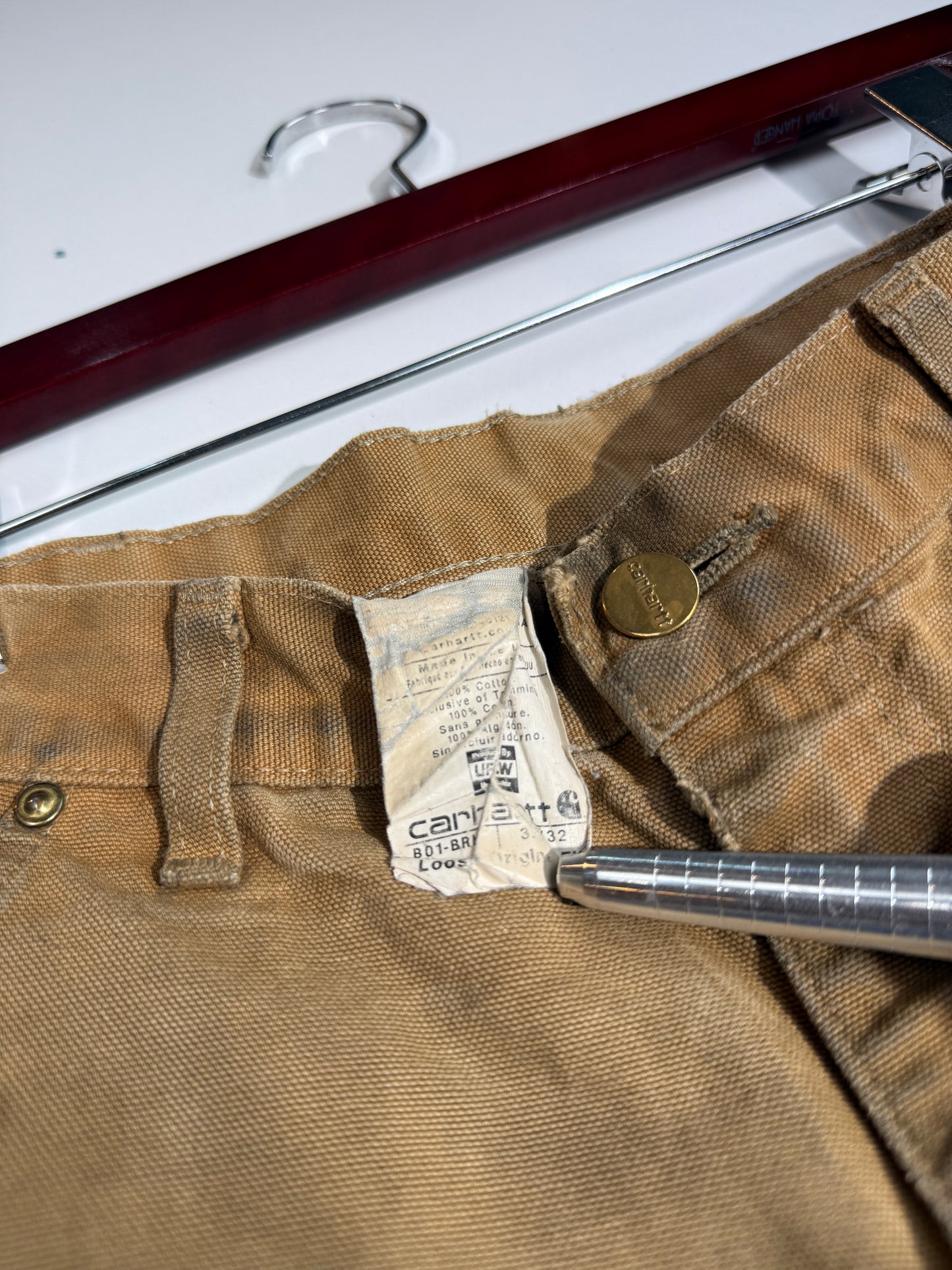 Vintage Carhartt Khaki Double Knee Pants