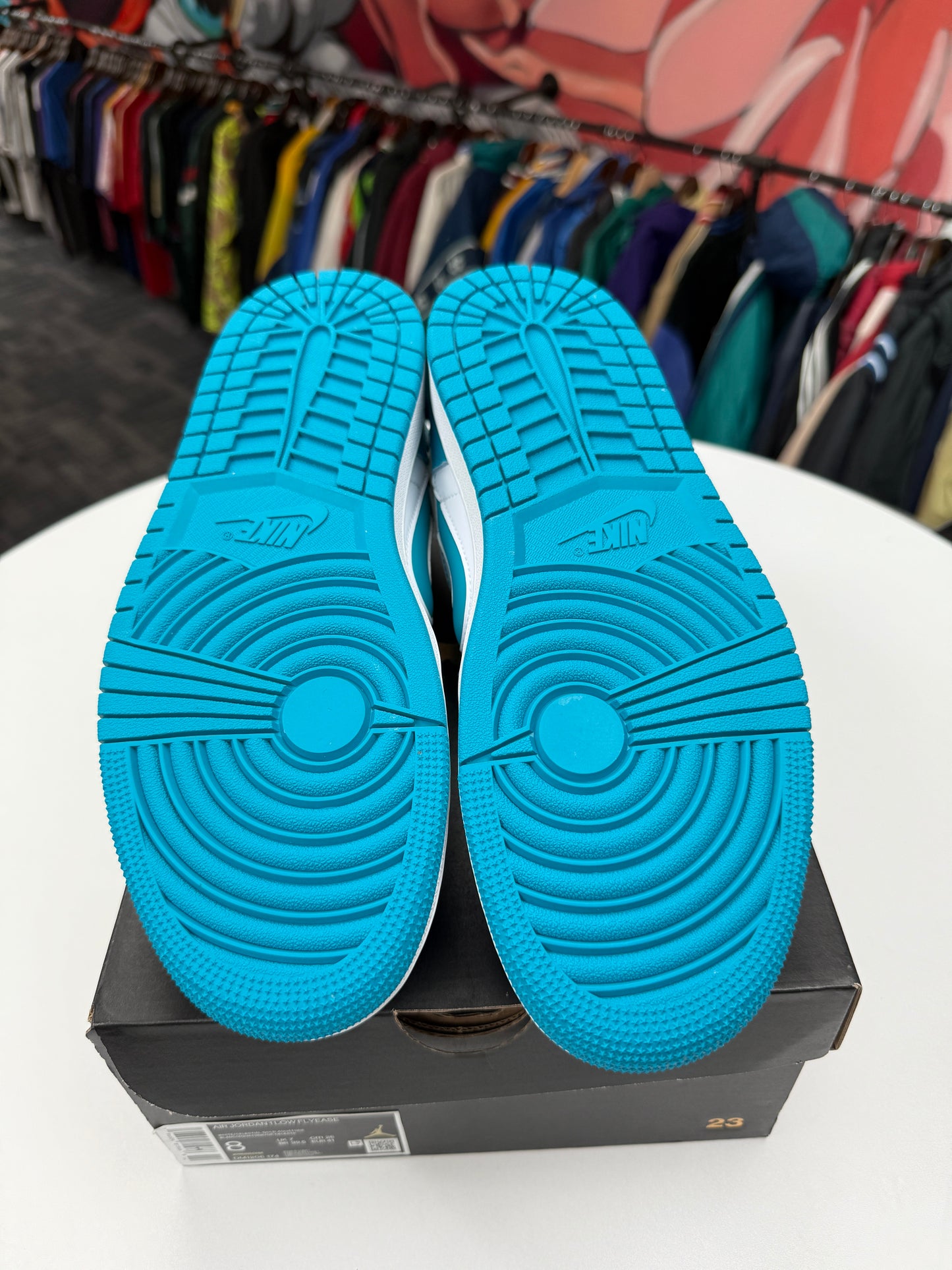 New Aquatone Flyease Jordan 1 Low