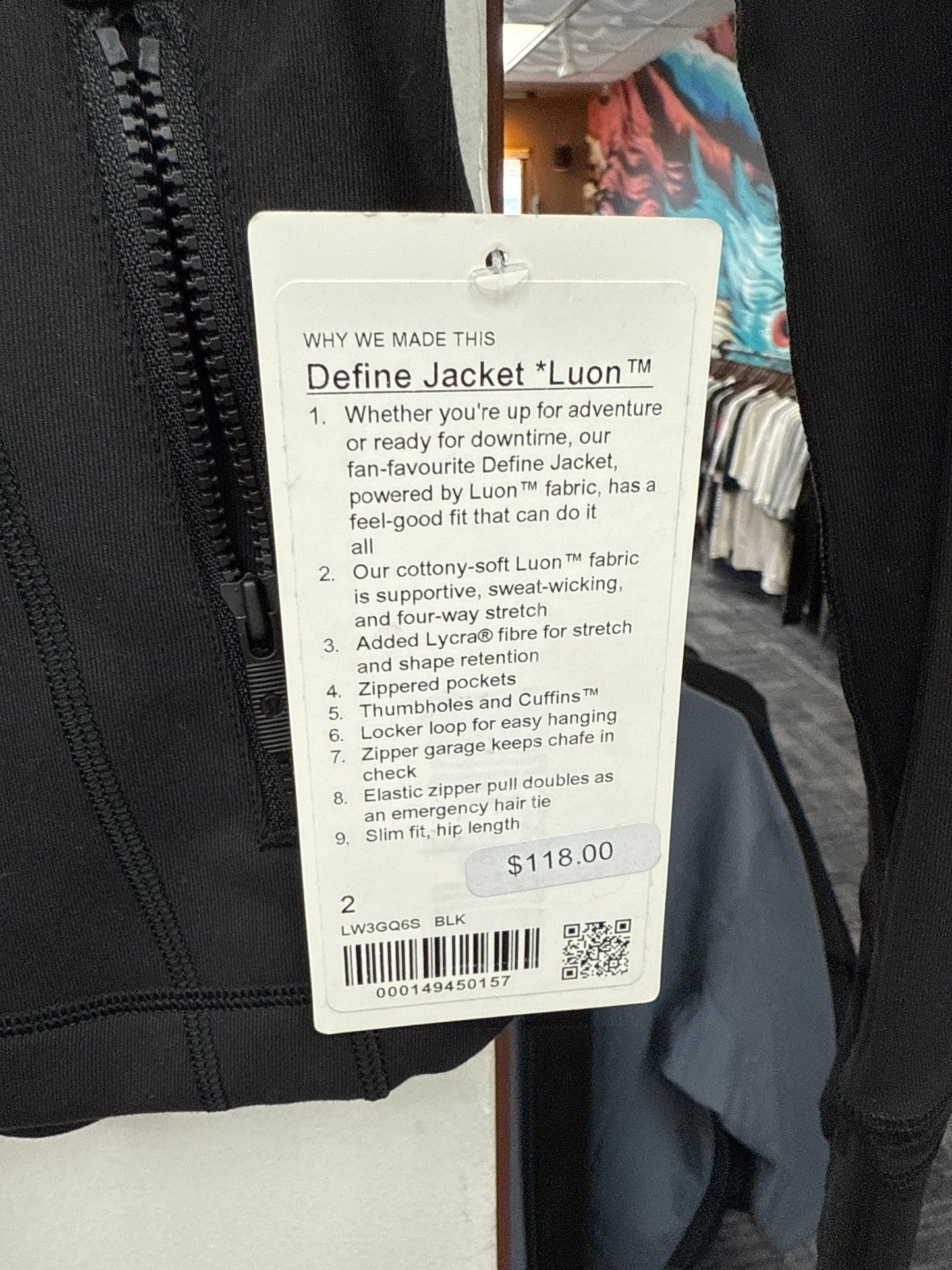 Lululemon Define Luon Jacket