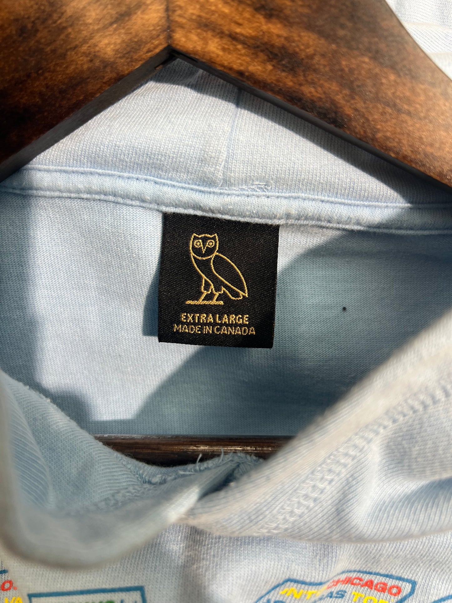 OVO Light Blue Hoodie
