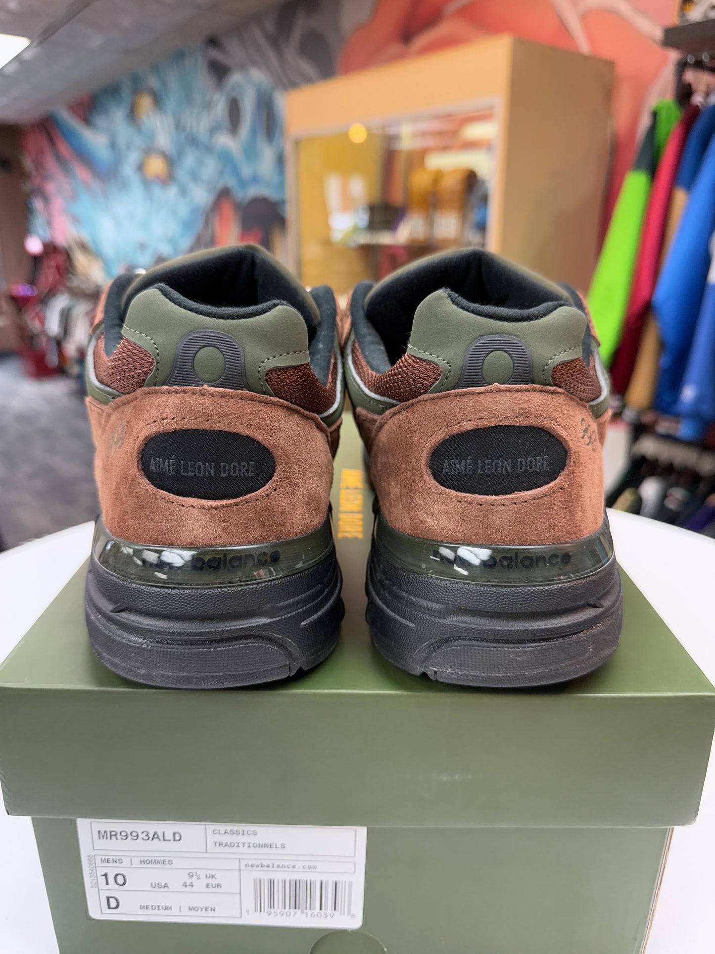 Preowned Aime Leon Dore NB 993 Beef & Broc