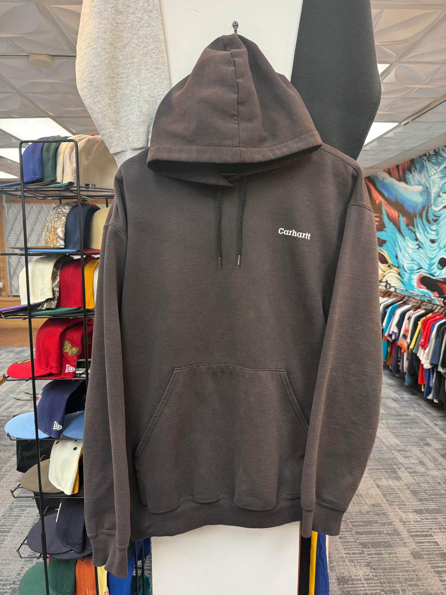 Vintage Black Carhartt Hoodie