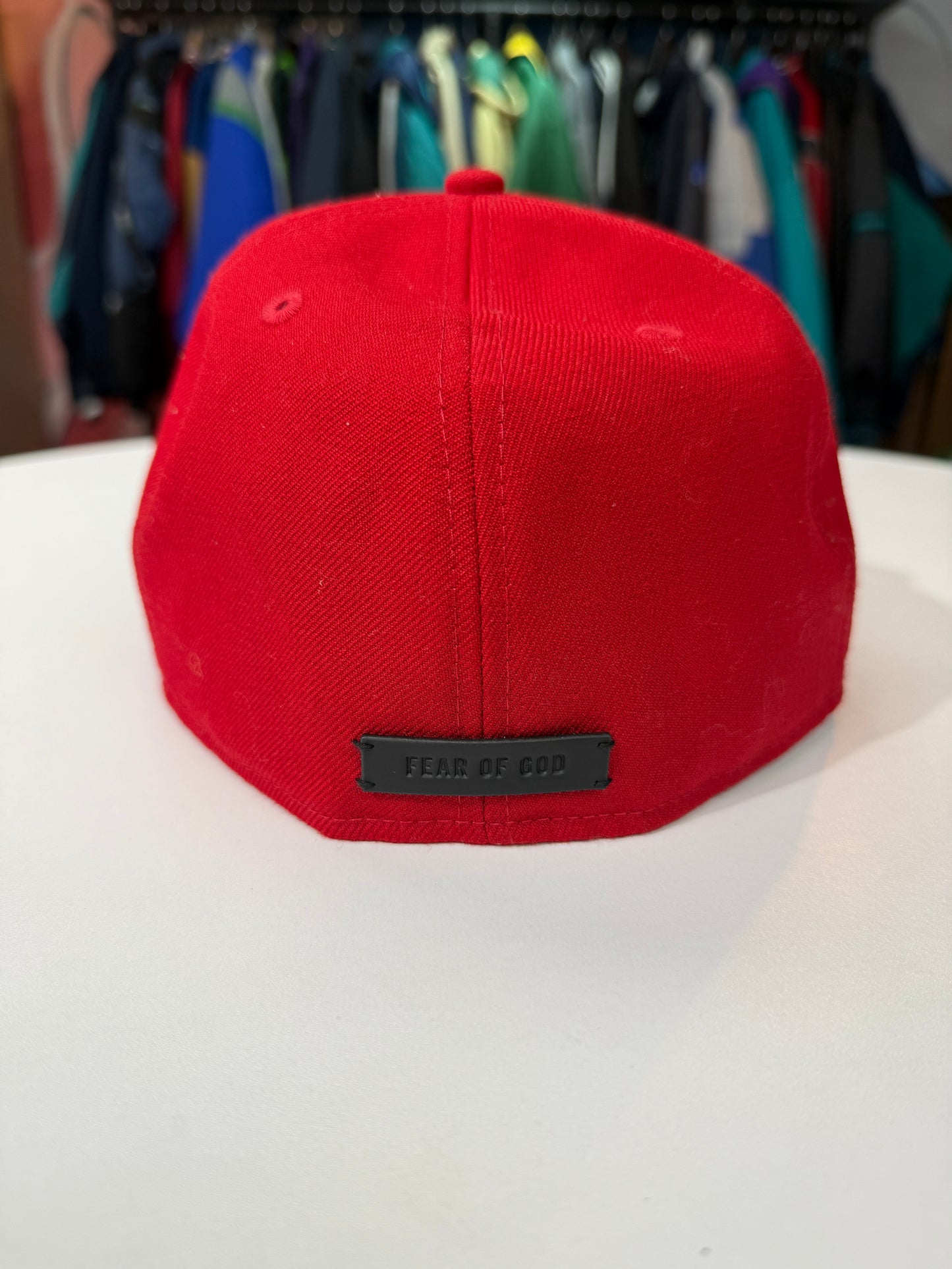 Fear of God Essentials Red Fitted