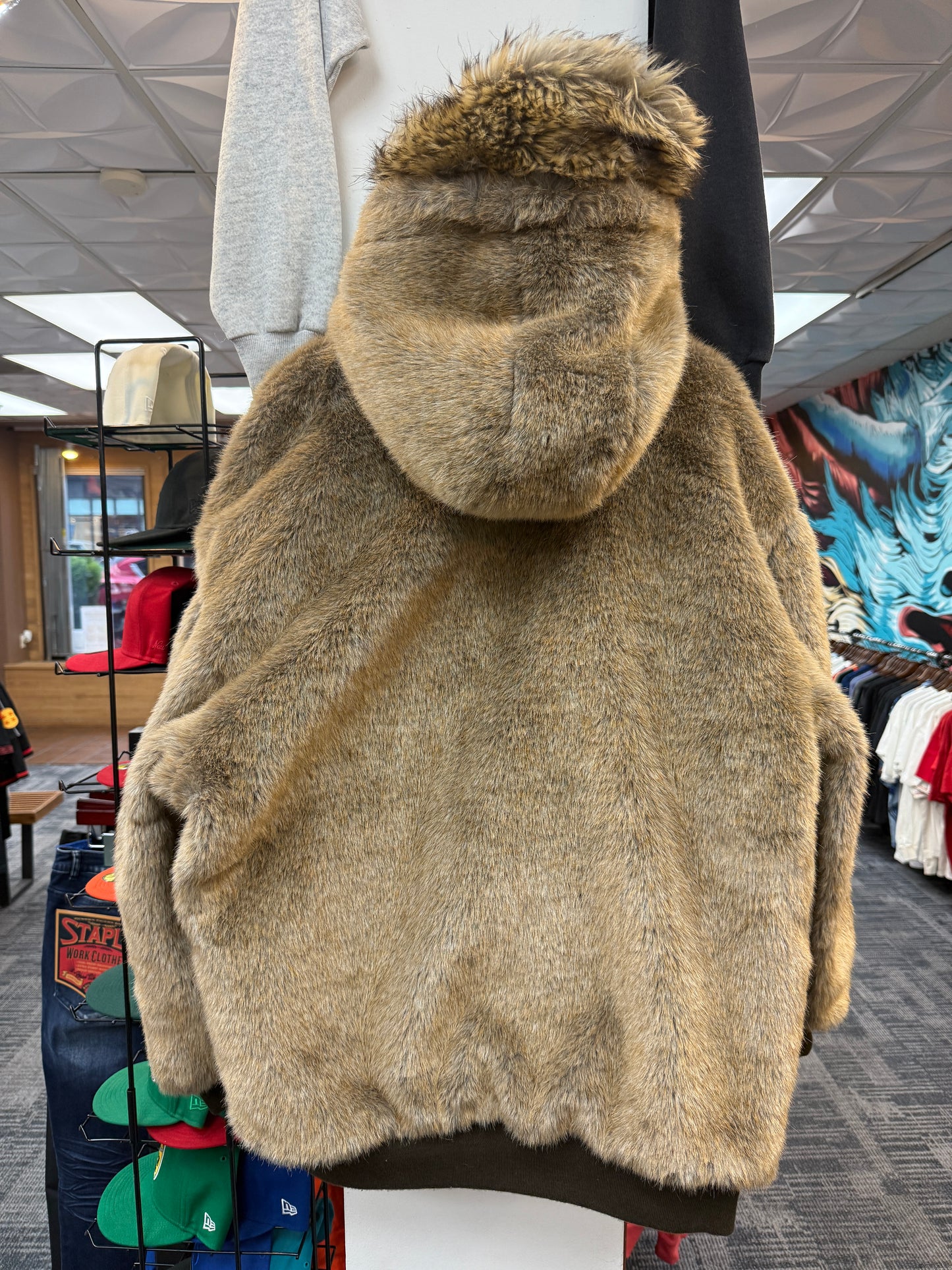 Vintage Akademiks Revesible Fur Jacket