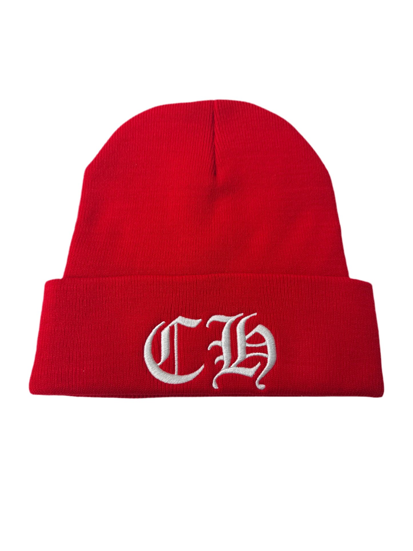 Chrome Hearts Red Watch Cap