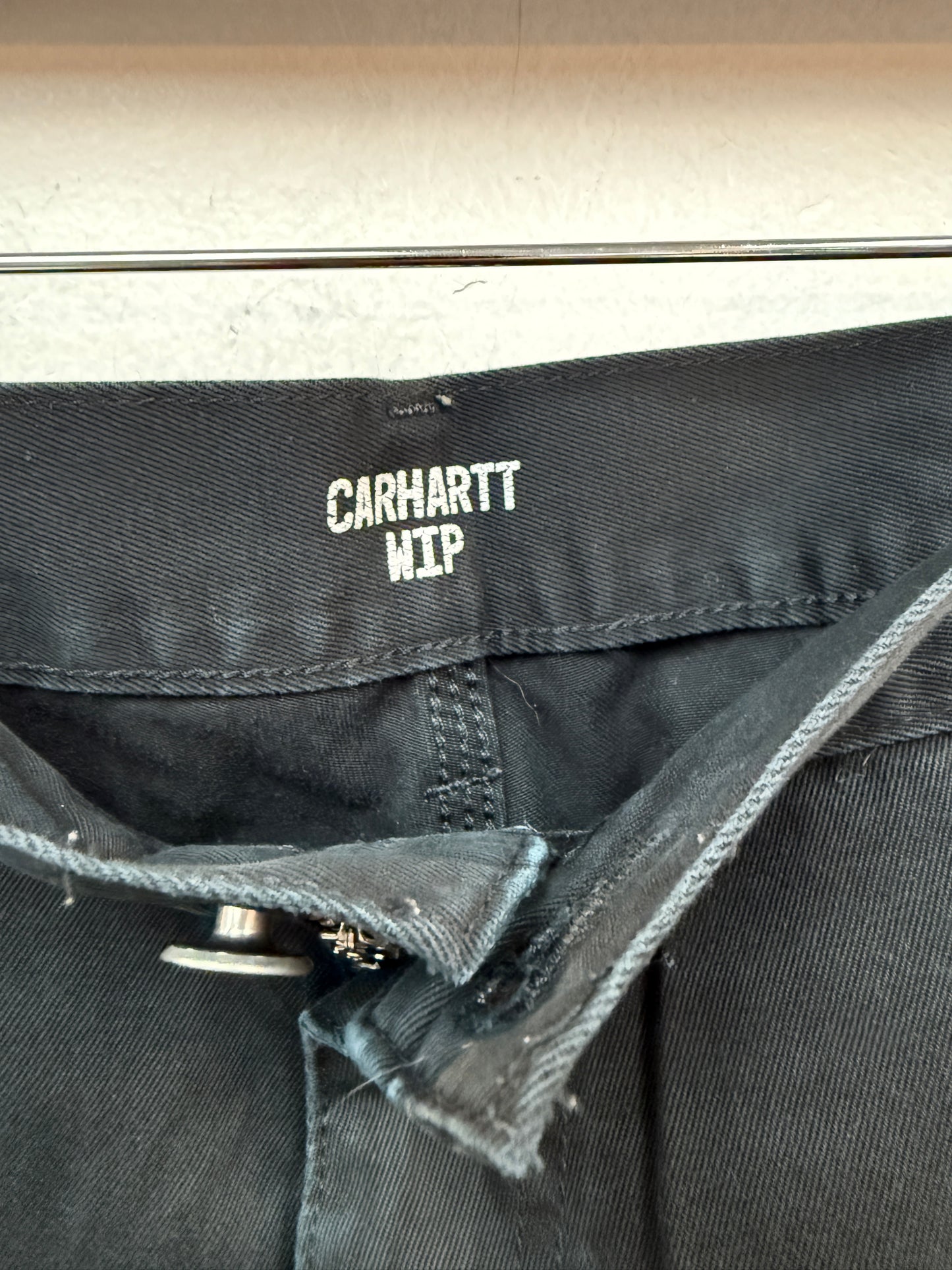 WIP Carhartt Ruck Single Knee Black Pant
