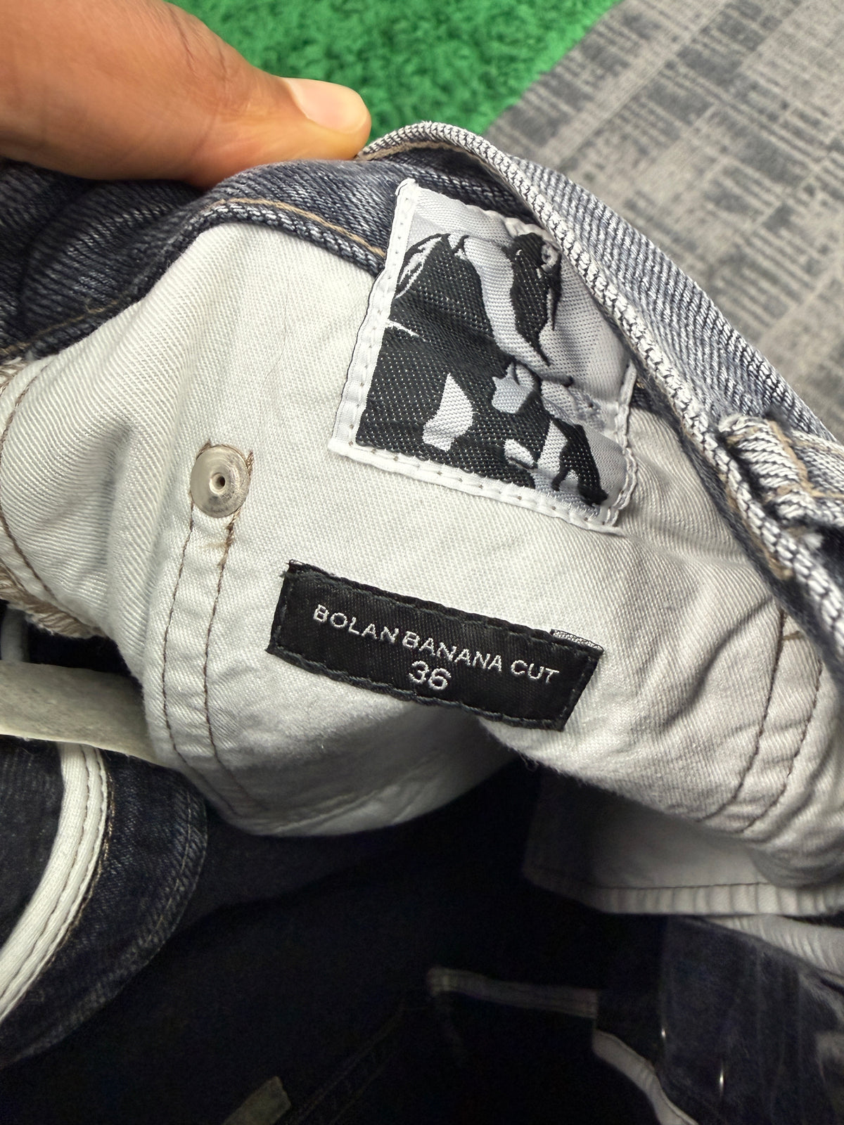 Rick Owens DRKSHDW Bolan Banana Zip Jeans