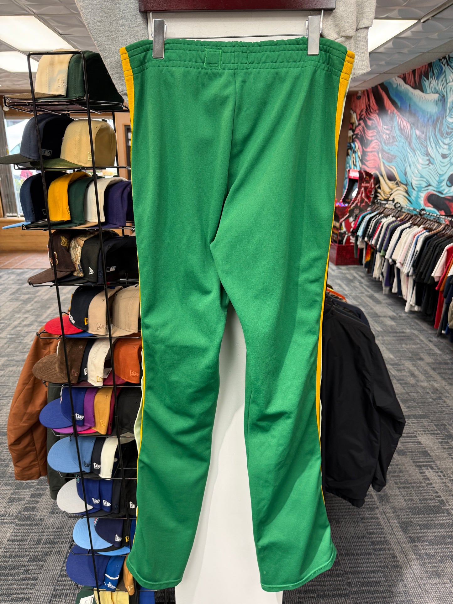 Vintage Sand-Knit Kemp Game Sonics Warm Up Pants