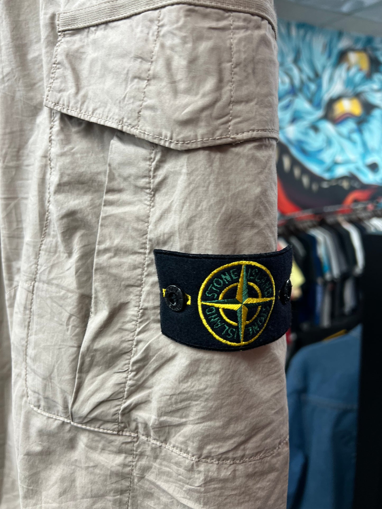 Stone Island Cargo Rain Pants