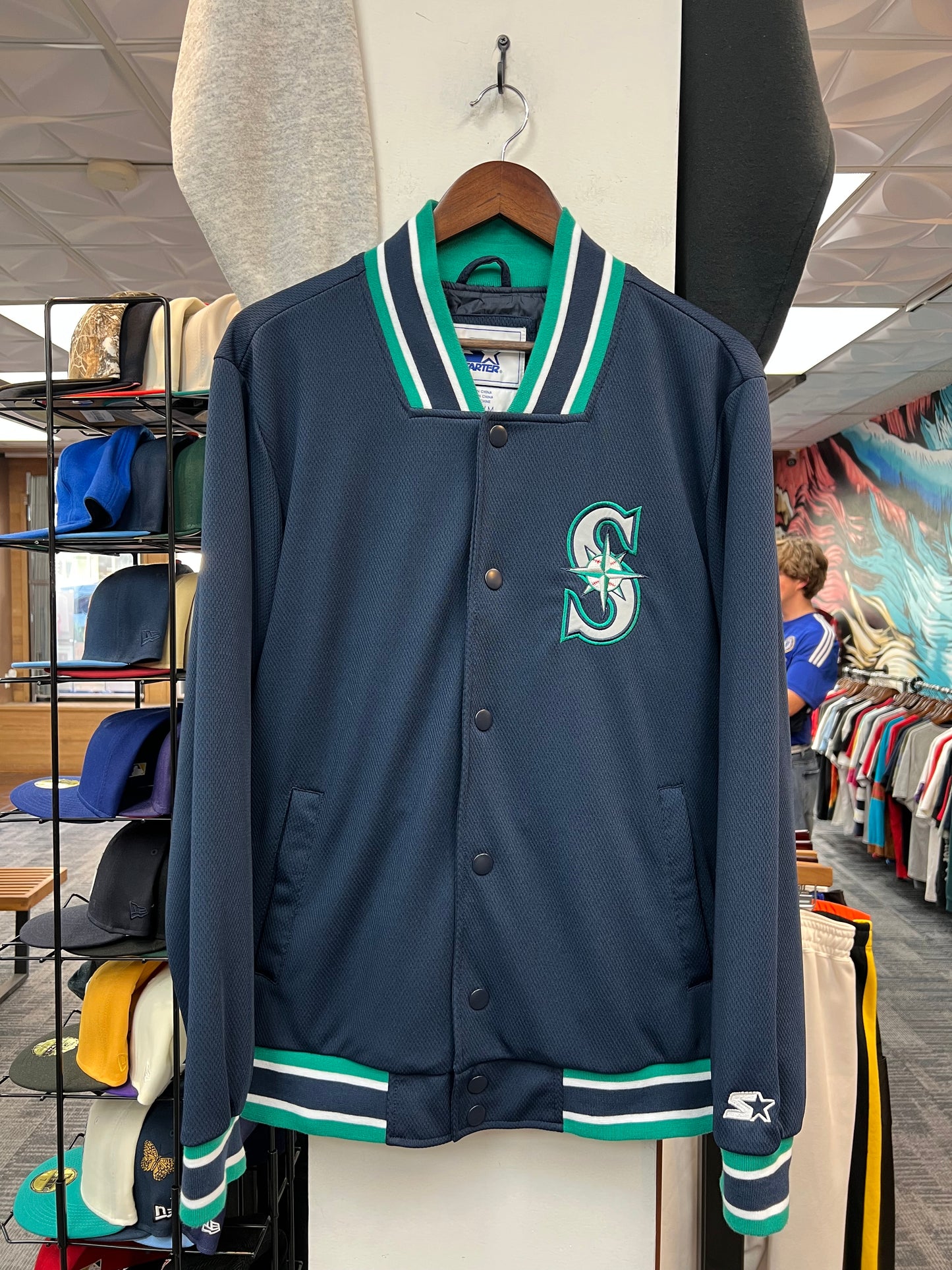 Seattle Mariners Starter Varsity Jacket