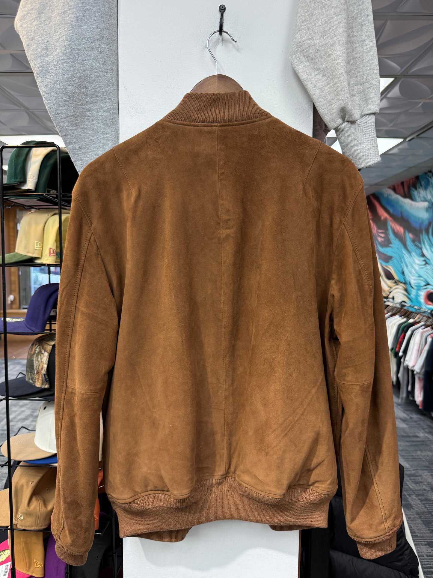 Polo Ralph Lauren Suede Bomber Jacket
