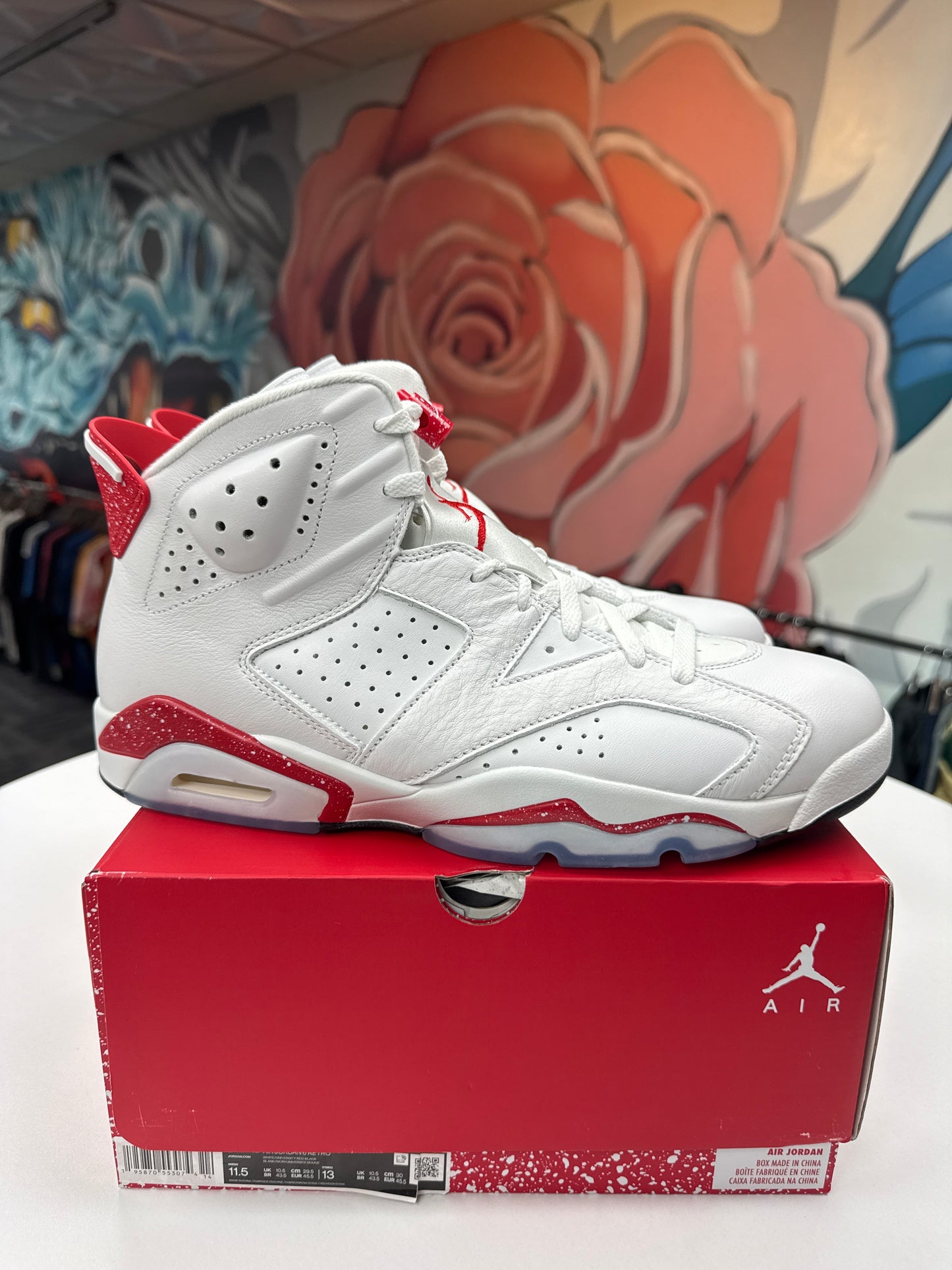 New Jordan 6 Red Oreo