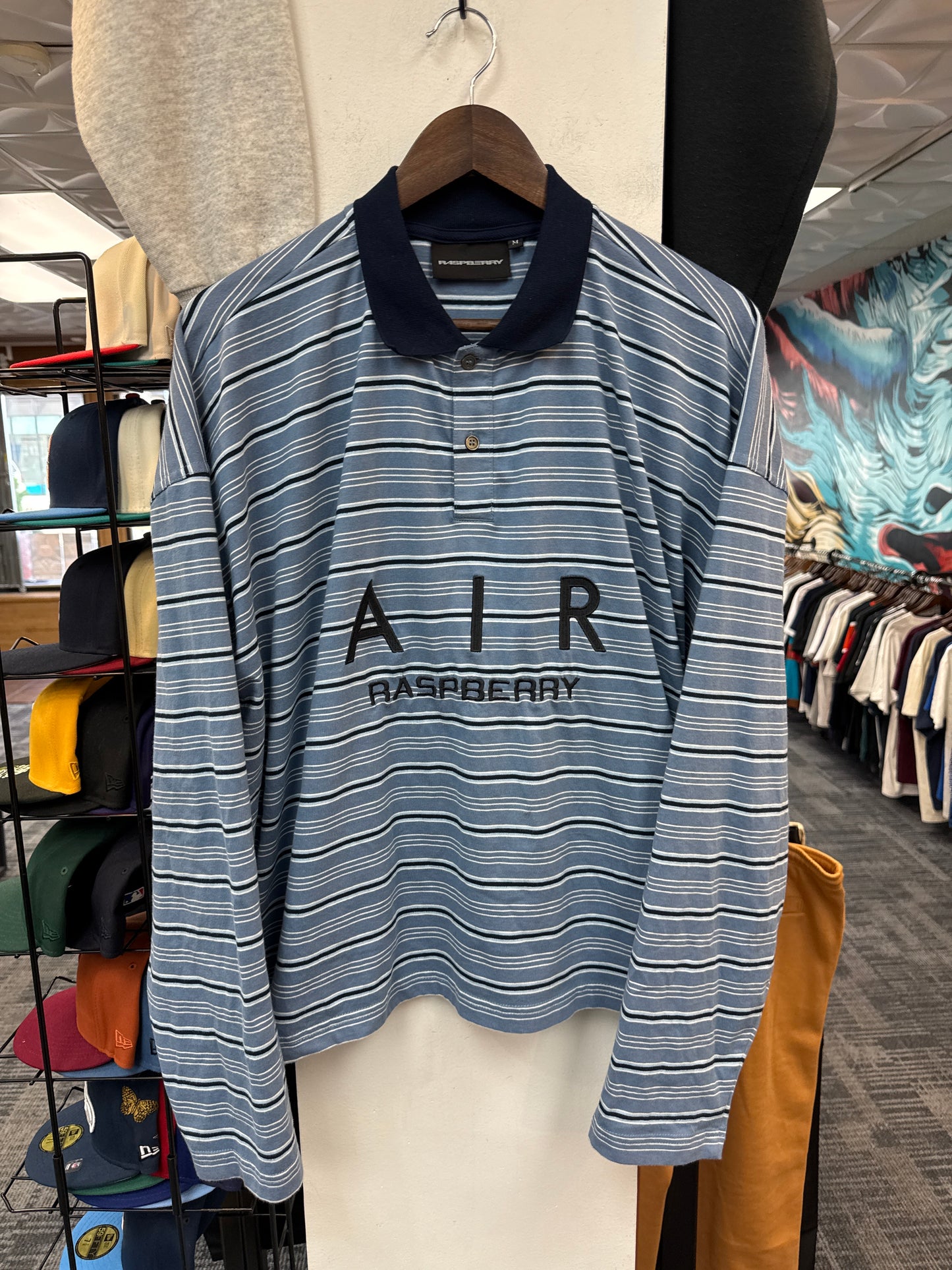 GV Air Raspberry Longsleeve Polo