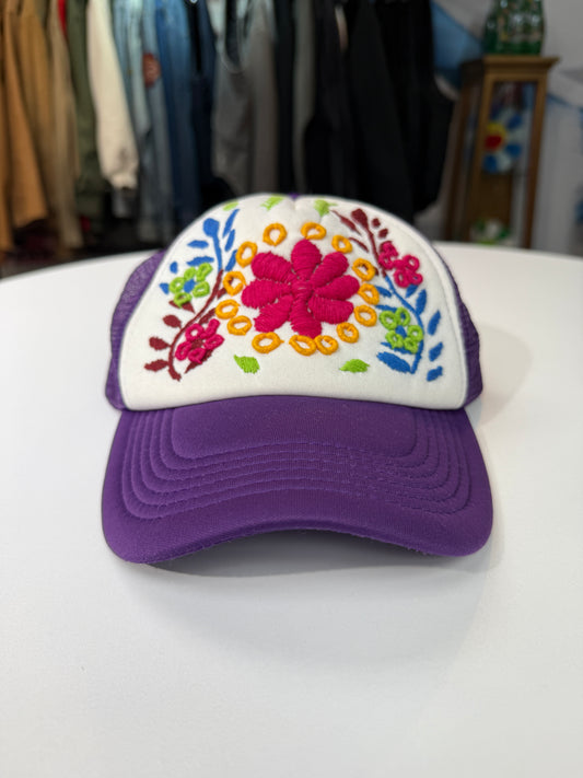 Flower Trucker Hat