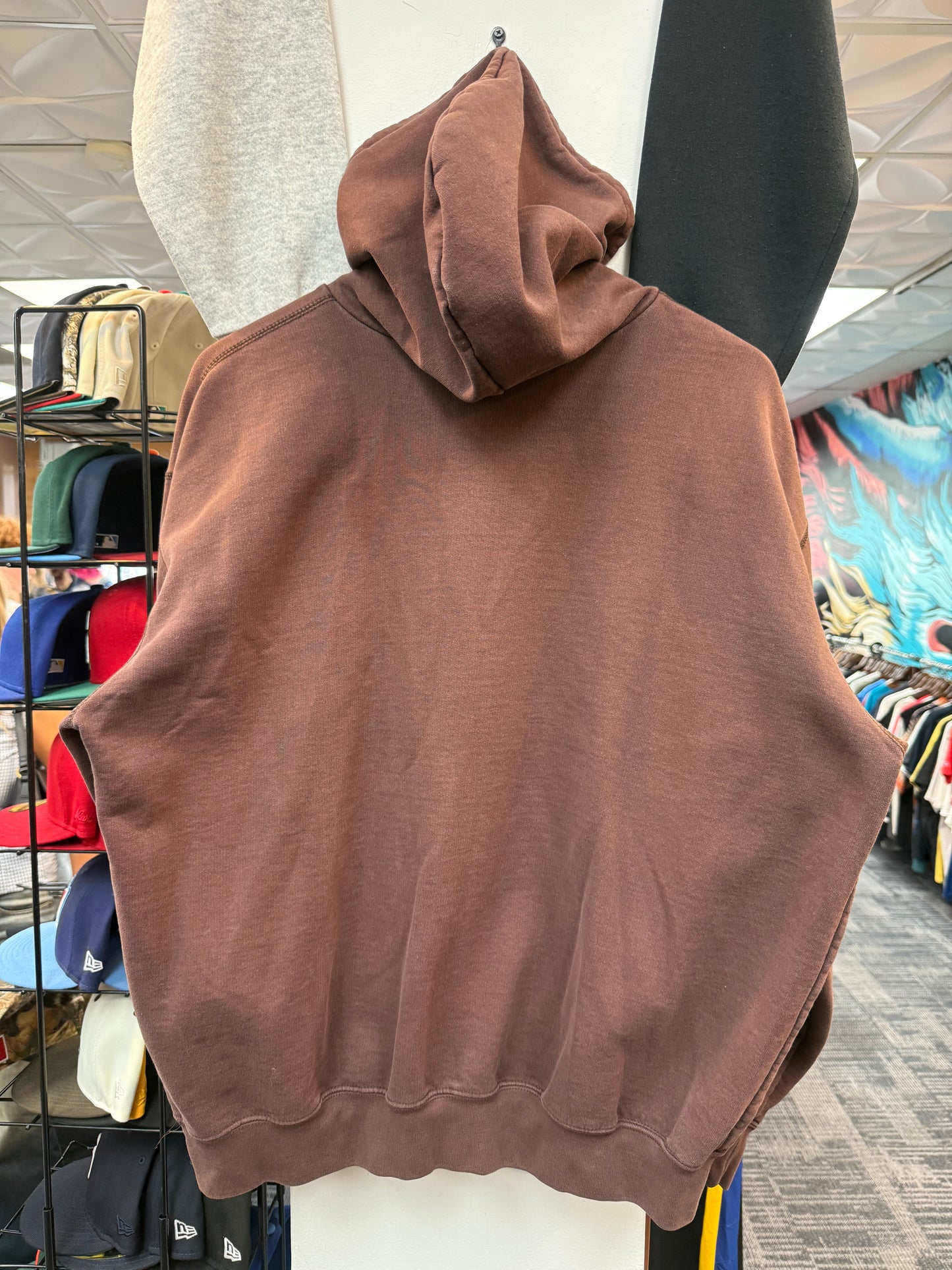 Vintage Faded Brown Carhartt Hoodie