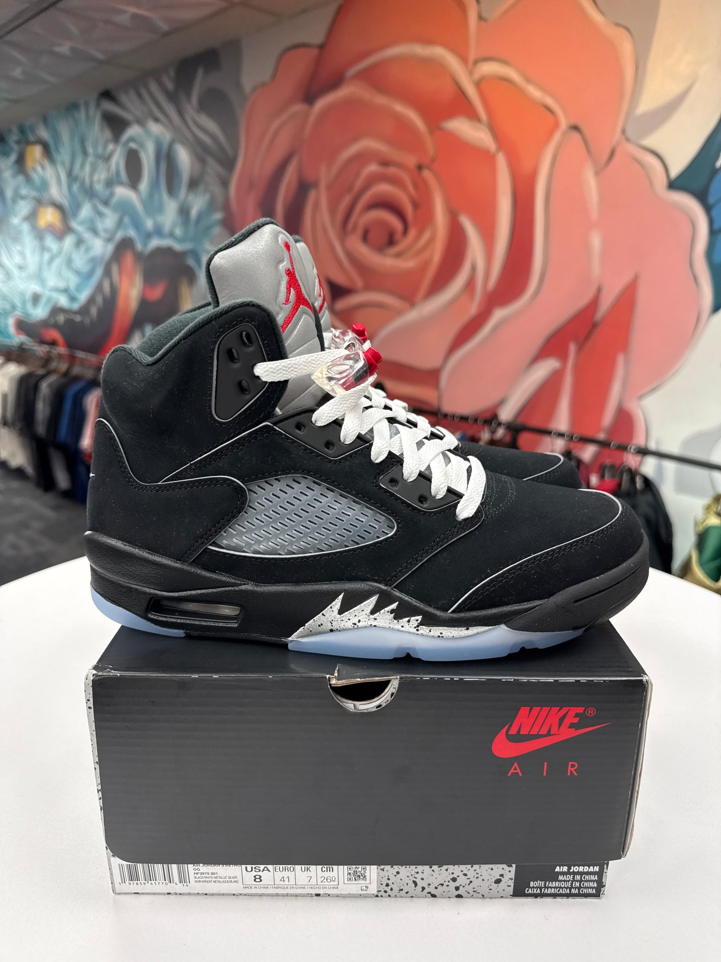 New Jordan 5 Black Metallic Reimagined