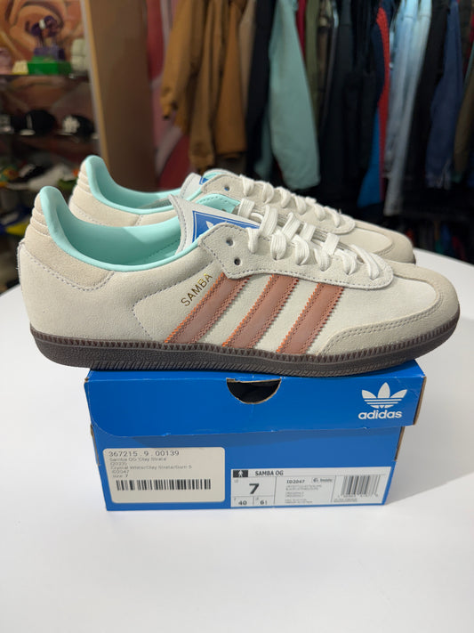 New Clay Strata Adidas Samba OG