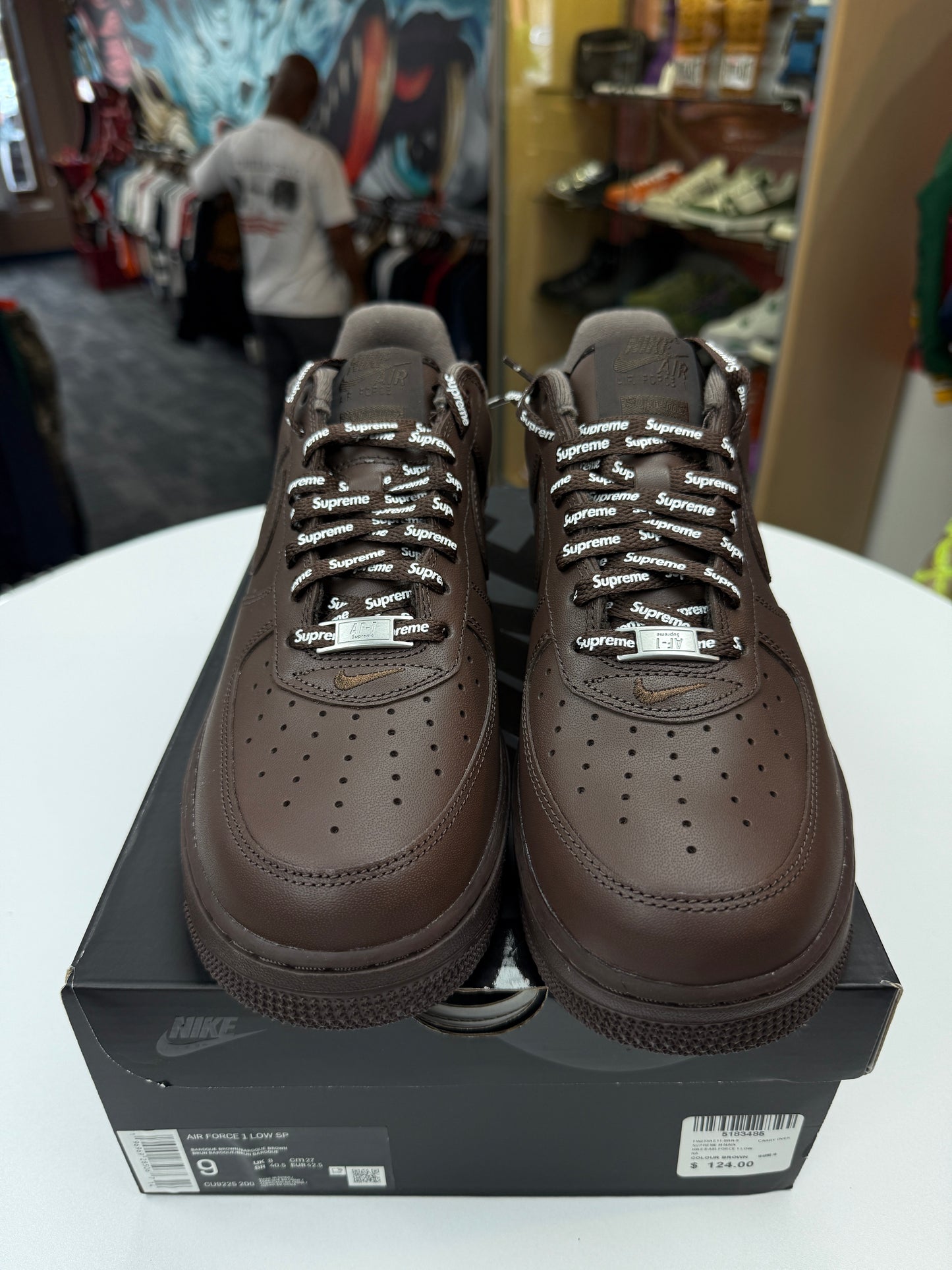 Preowned Baroque Brown Supreme AF1
