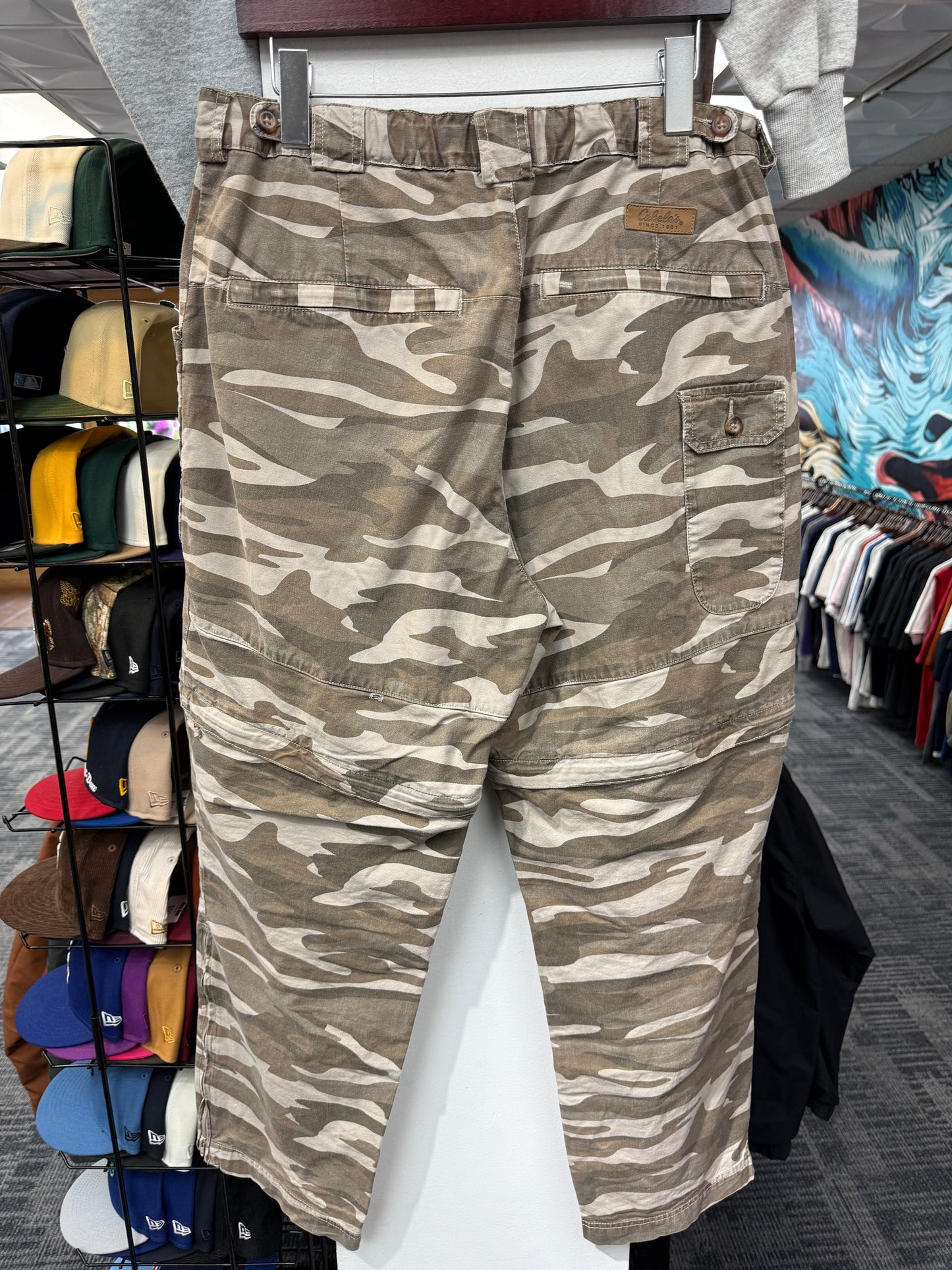 Vintage Cabela’s Convertible Camo Cargo Pants