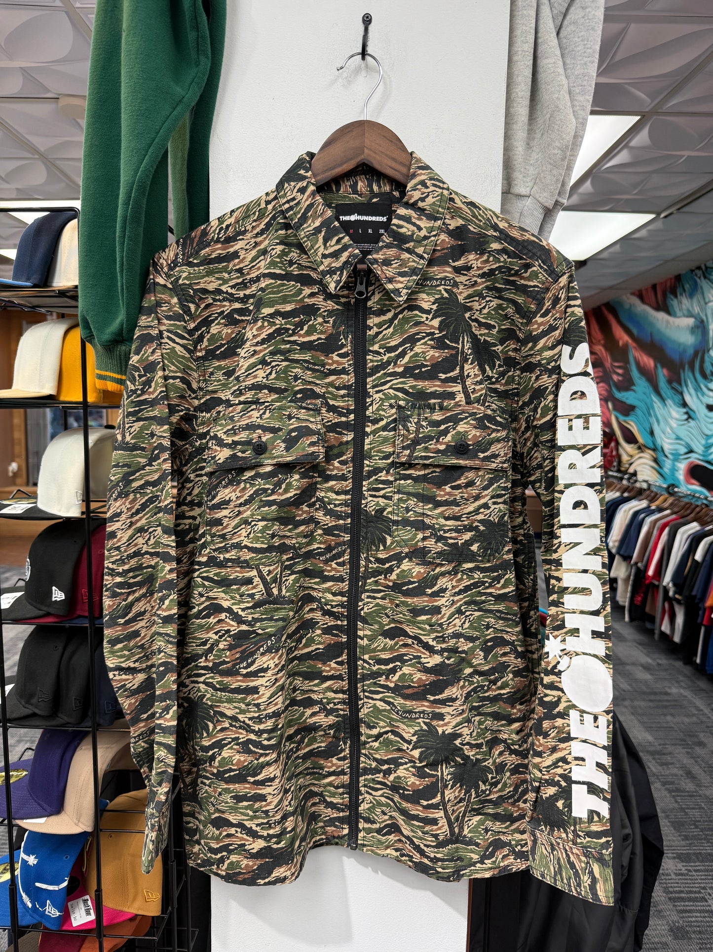 The Hundreds Tiger Camo Jacket
