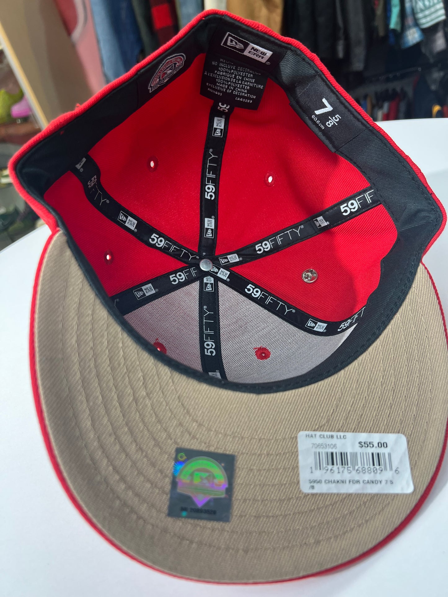 Minor League Baseball Red Fitted Hat