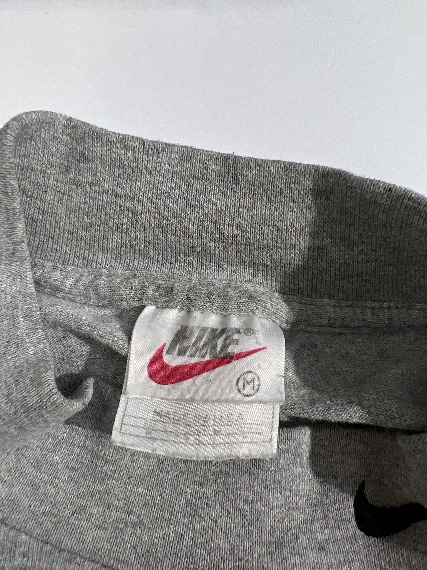 Nike Mock Neck Grey Long Sleeve Tee